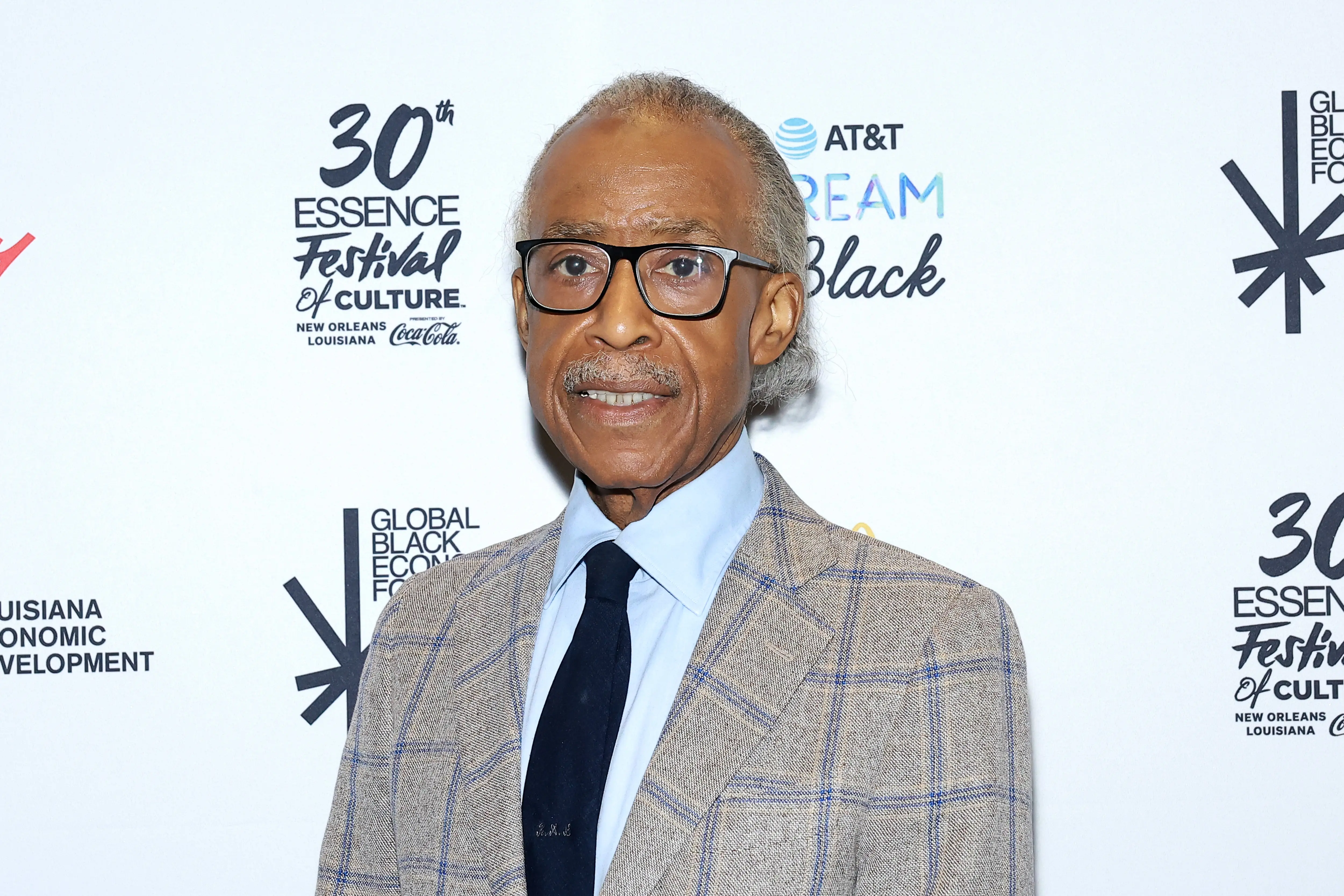 NEW ORLEANS, LOUISIANA - JULY 05: Al Sharpton attends during 2024 ESSENCE Festival Of Culture™ Presented By Coca-Cola® at Ernest N. Morial Convention Center on July 05, 2024 in New Orleans, Louisiana.  (Photo by Arturo Holmes/Getty Images for ESSENCE)