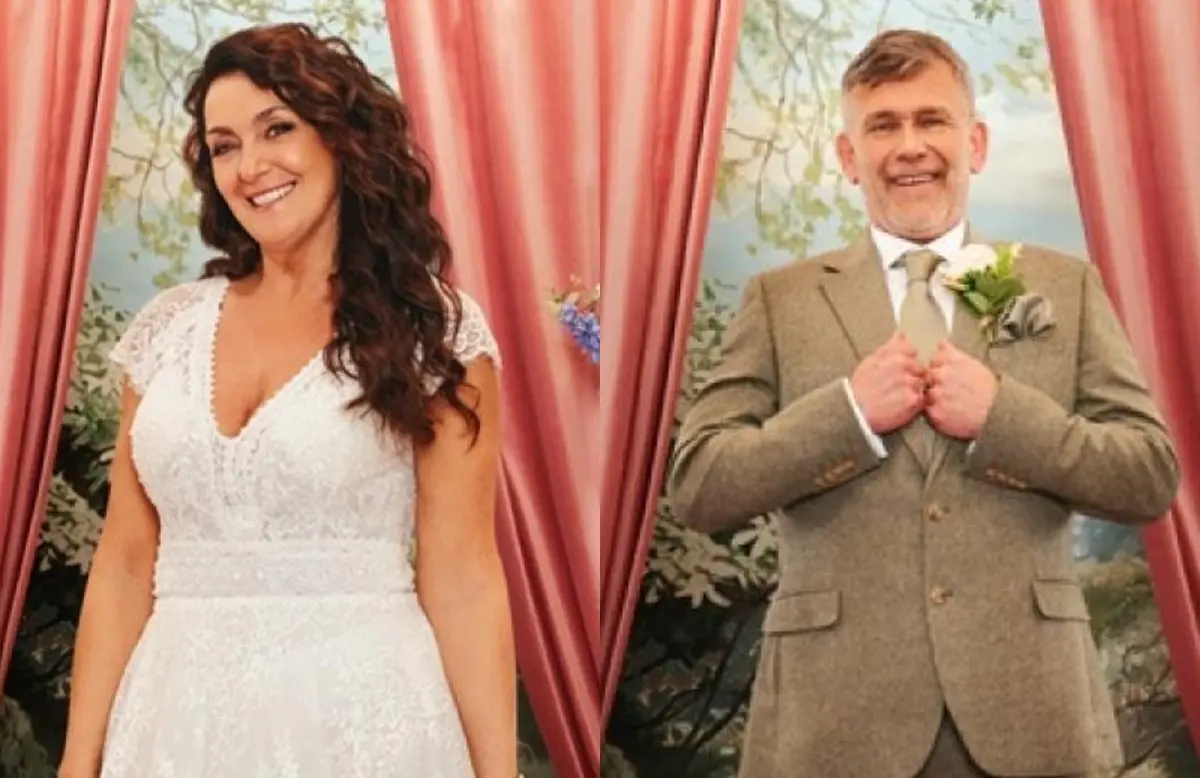 Anita and Paul from Married At First Sight UK season 10 (Image via Channel 4)