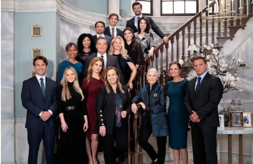 Quartermaine family and their friends on General Hospital
