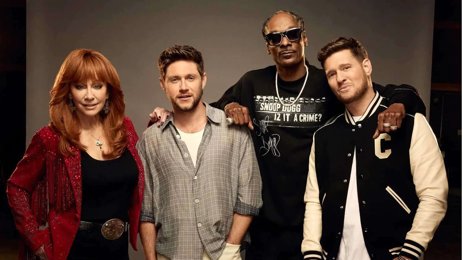 The Voice season 28 coaches (Image via Peacock)