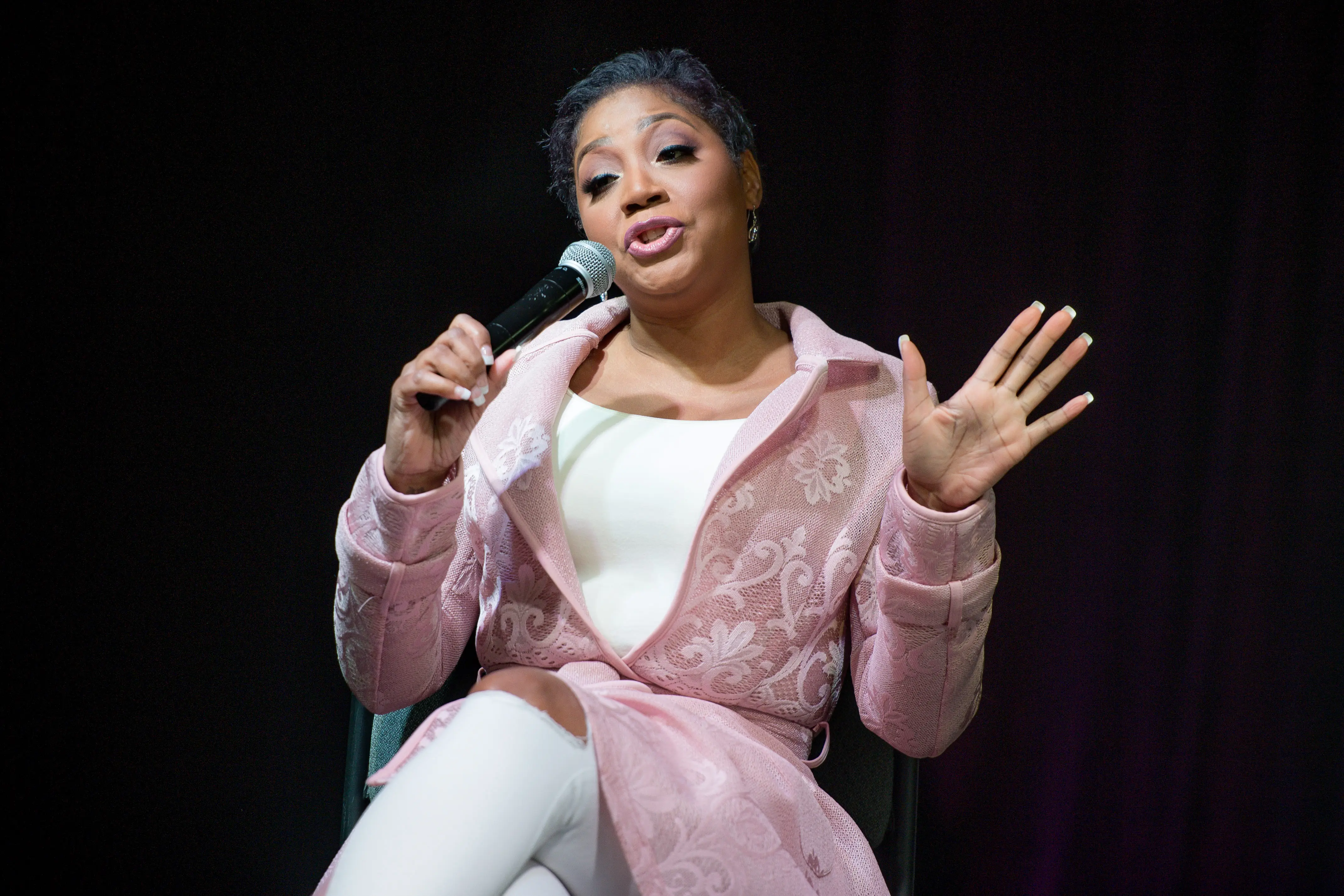 Trina Braxton from The Braxtons (Image via Getty)