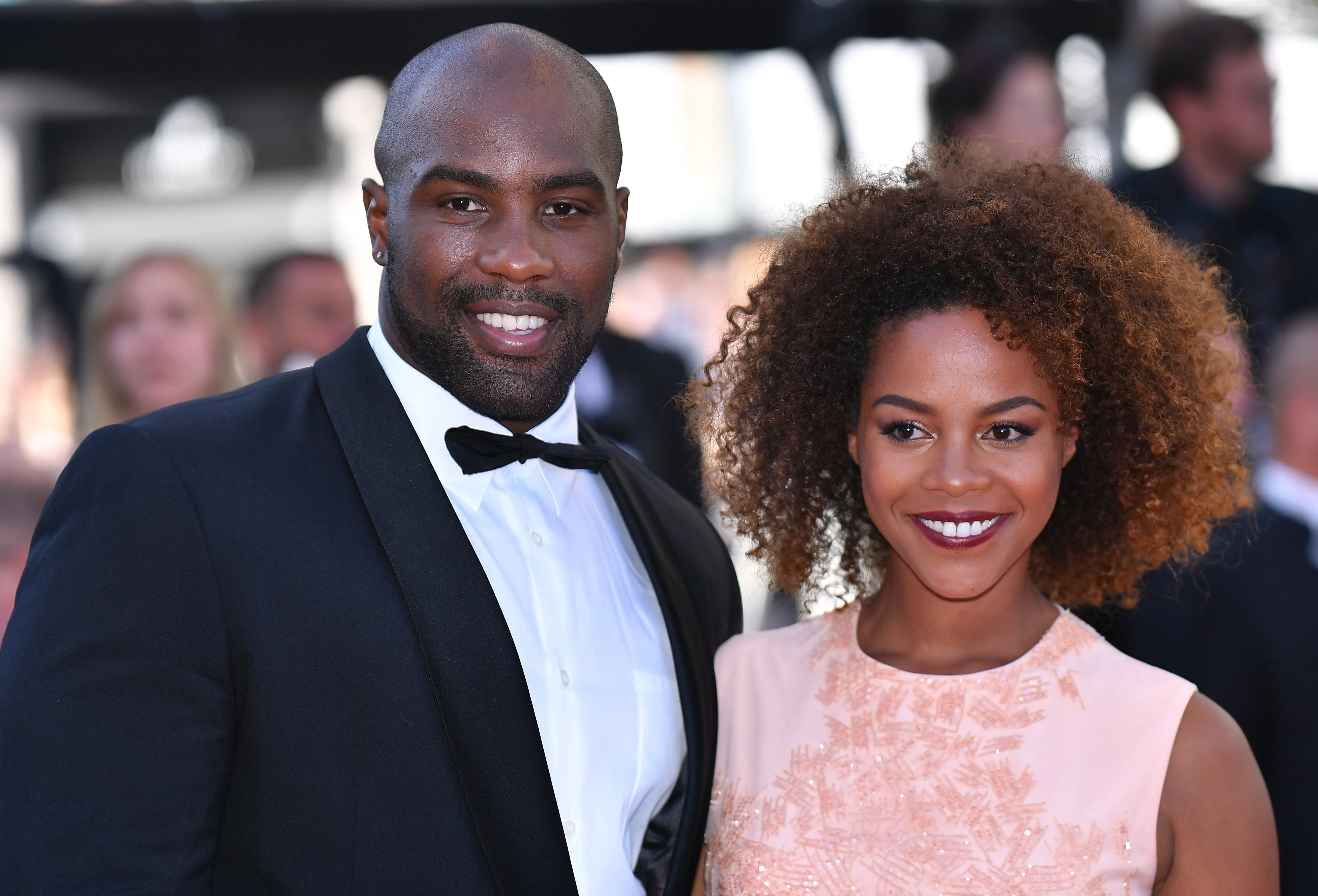 Teddy Riner and Luthna Plocus (Image via Getty)