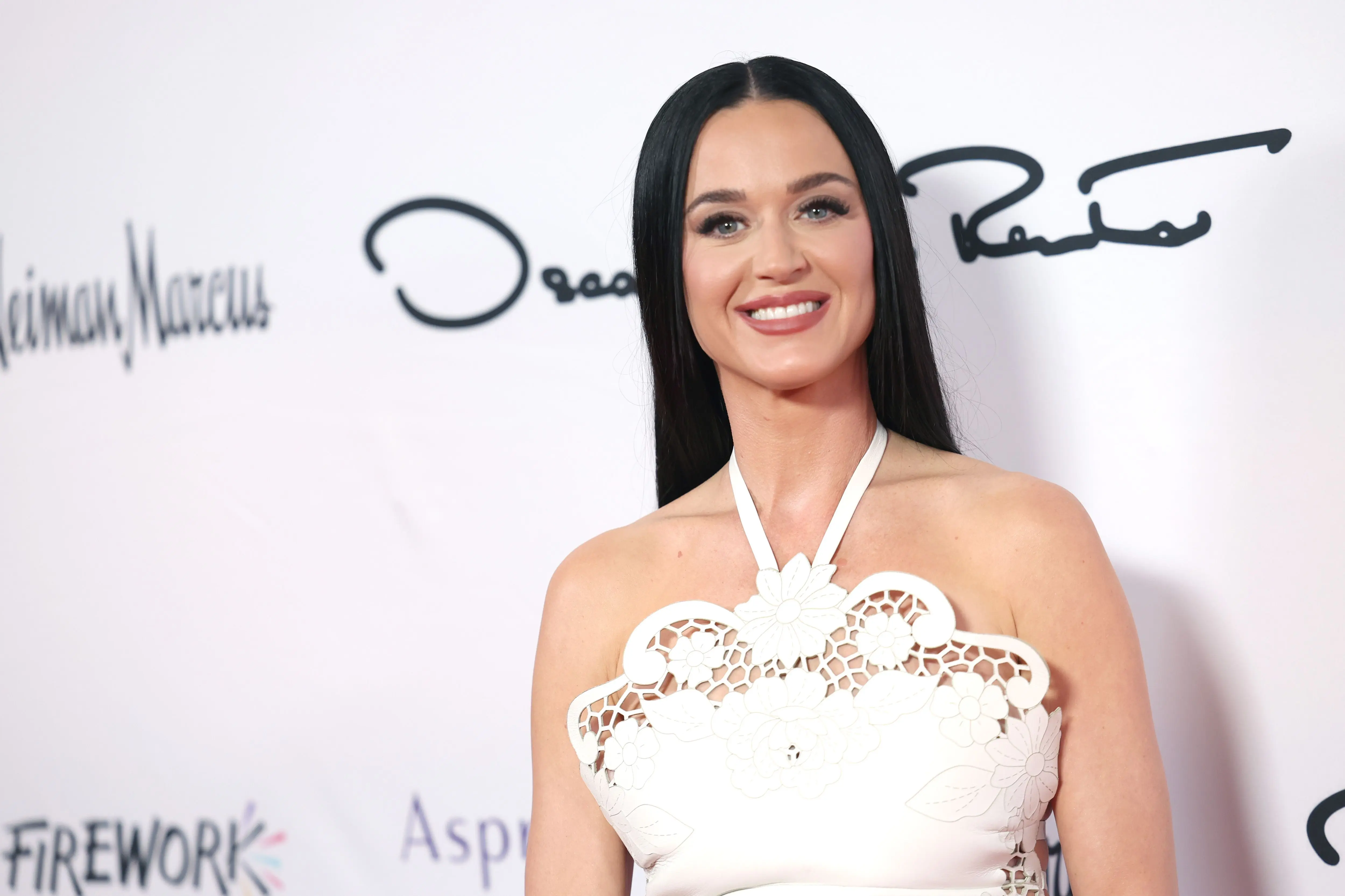 BEVERLY HILLS, CALIFORNIA - APRIL 25: Katy Perry attends the 35th Annual Colleagues Spring Luncheon &amp; Oscar de la Renta Fashion Show at Beverly Wilshire, A Four Seasons Hotel on April 25, 2024 in Beverly Hills, California. (Photo by Monica Schipper/Getty Images)
