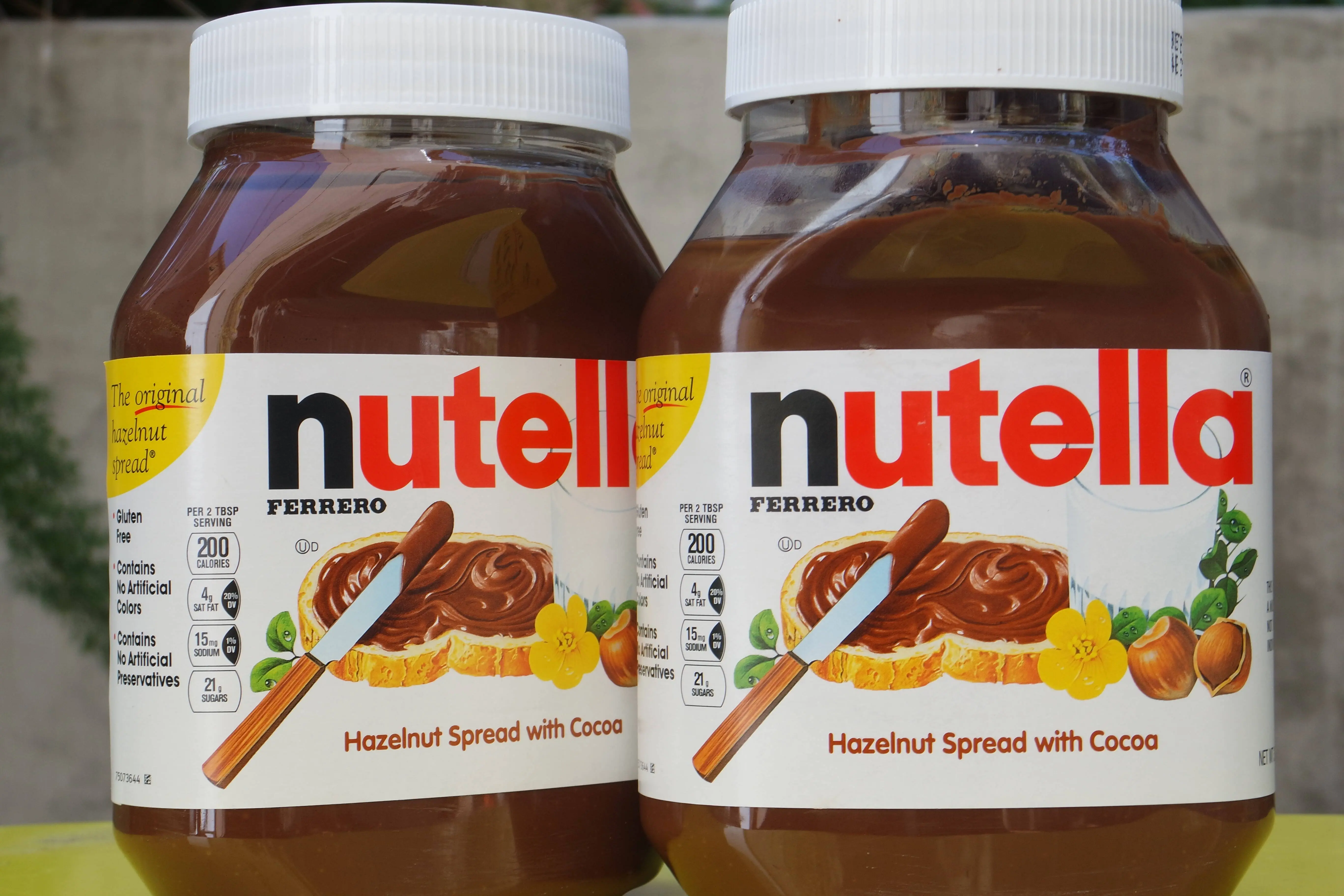 Packaged food Nutella 
