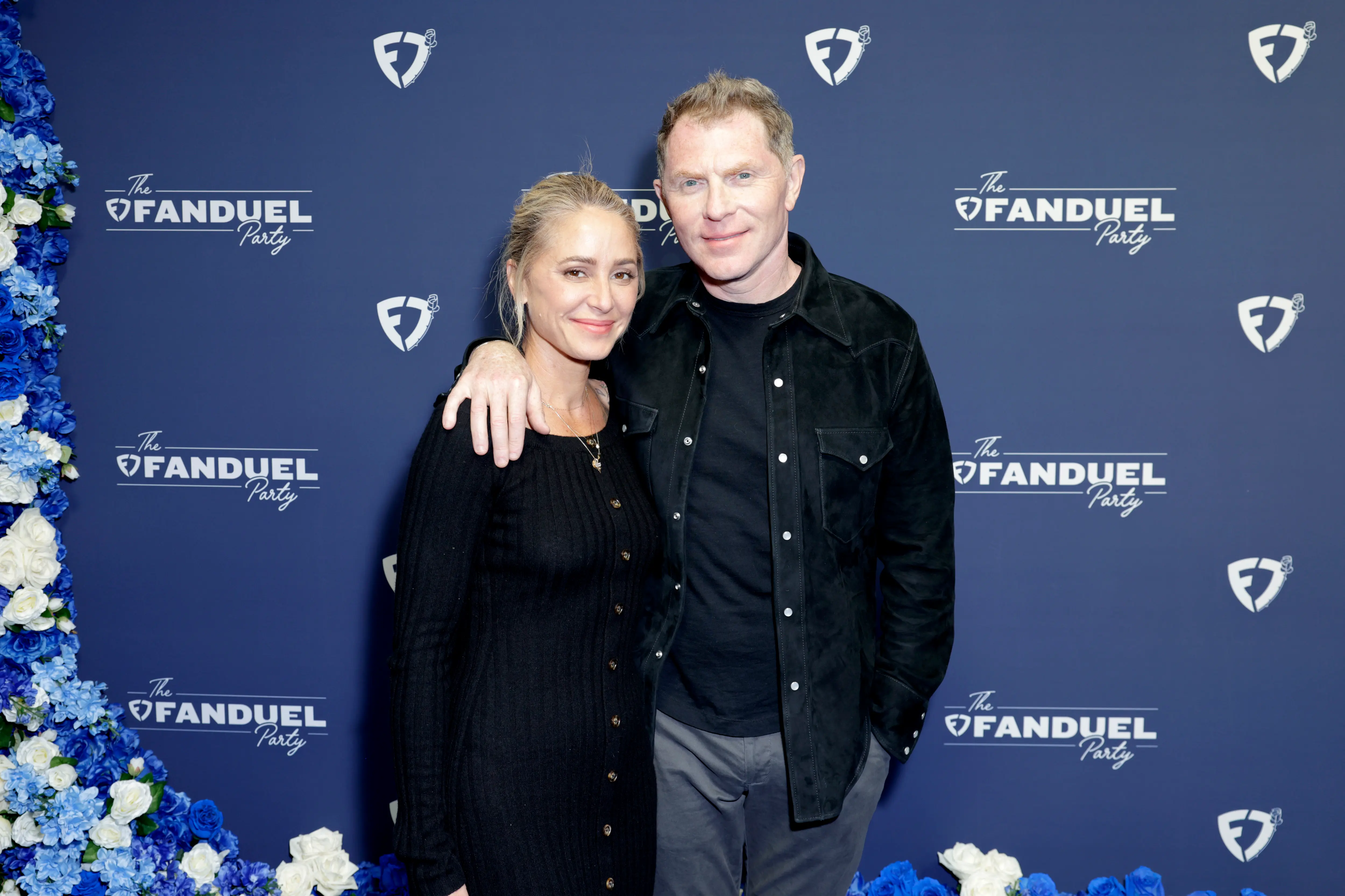  Brooke Williamson and Bobby Flay attend The FanDuel Party  (Image via Getty)