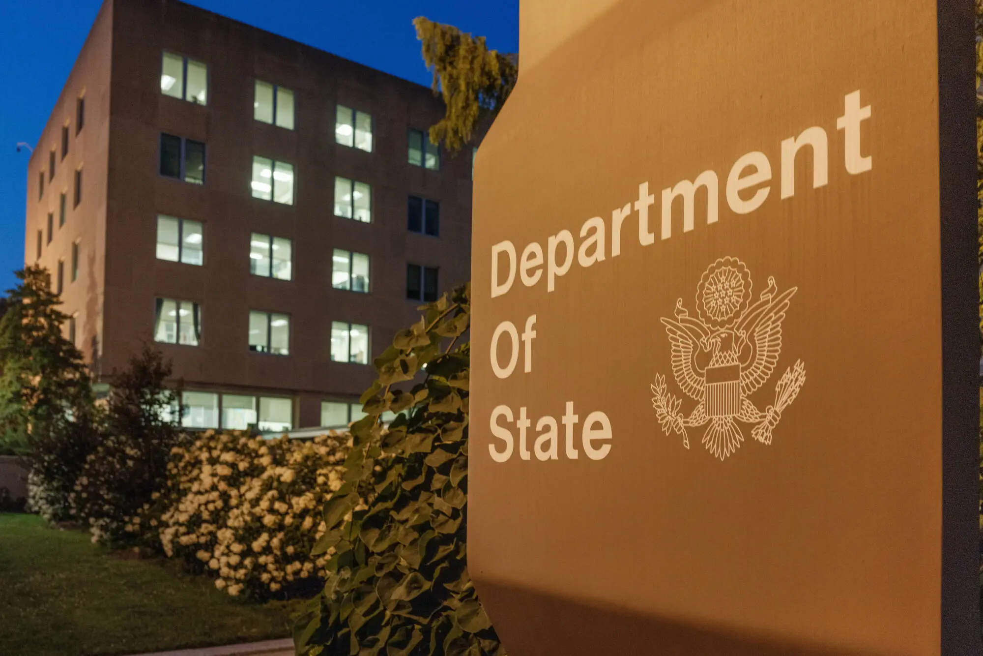 Department of State revealed the posts shared by those six individuals (Image via Getty)