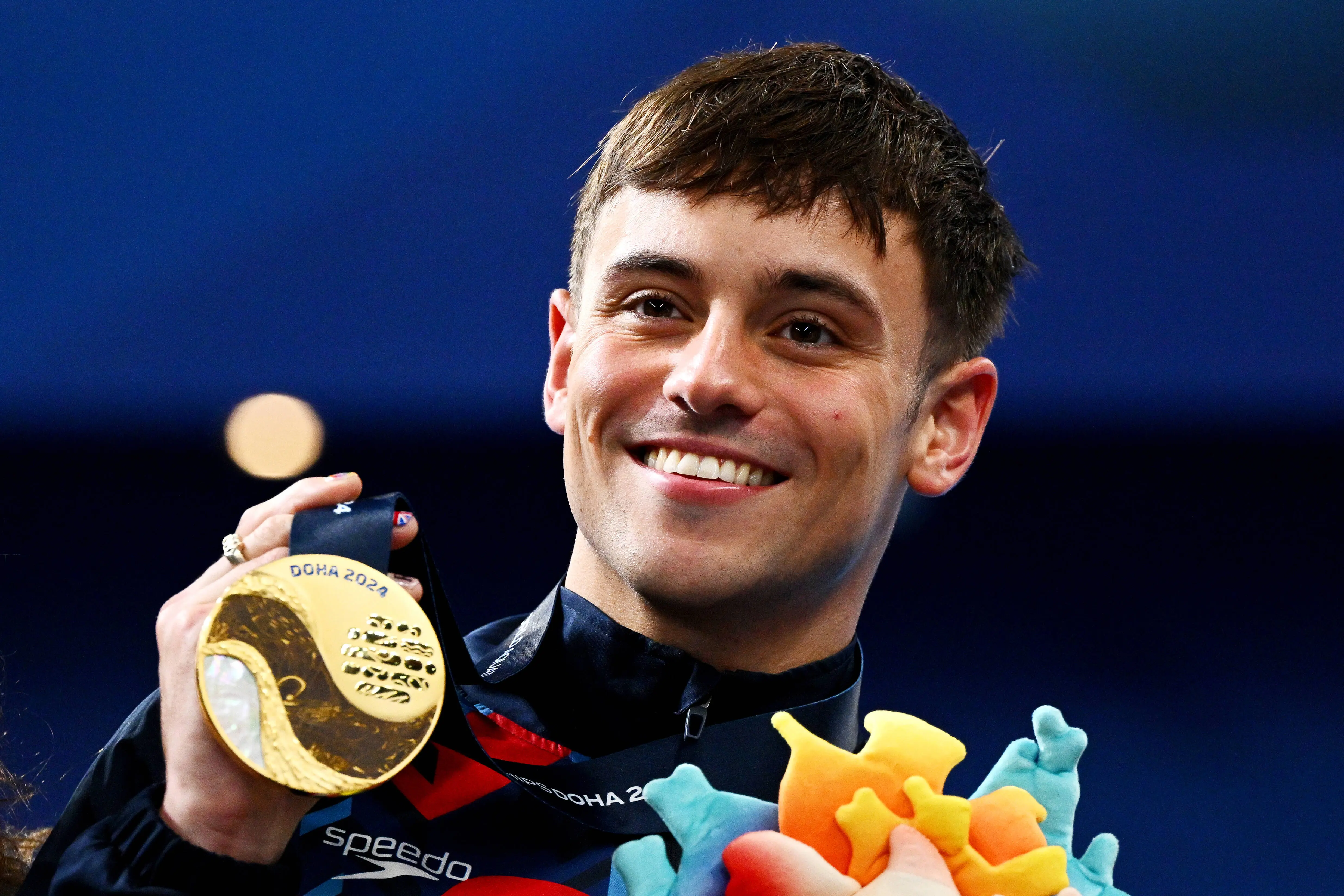 Tom Daley from The Celebrity Traitors (Image via Getty)