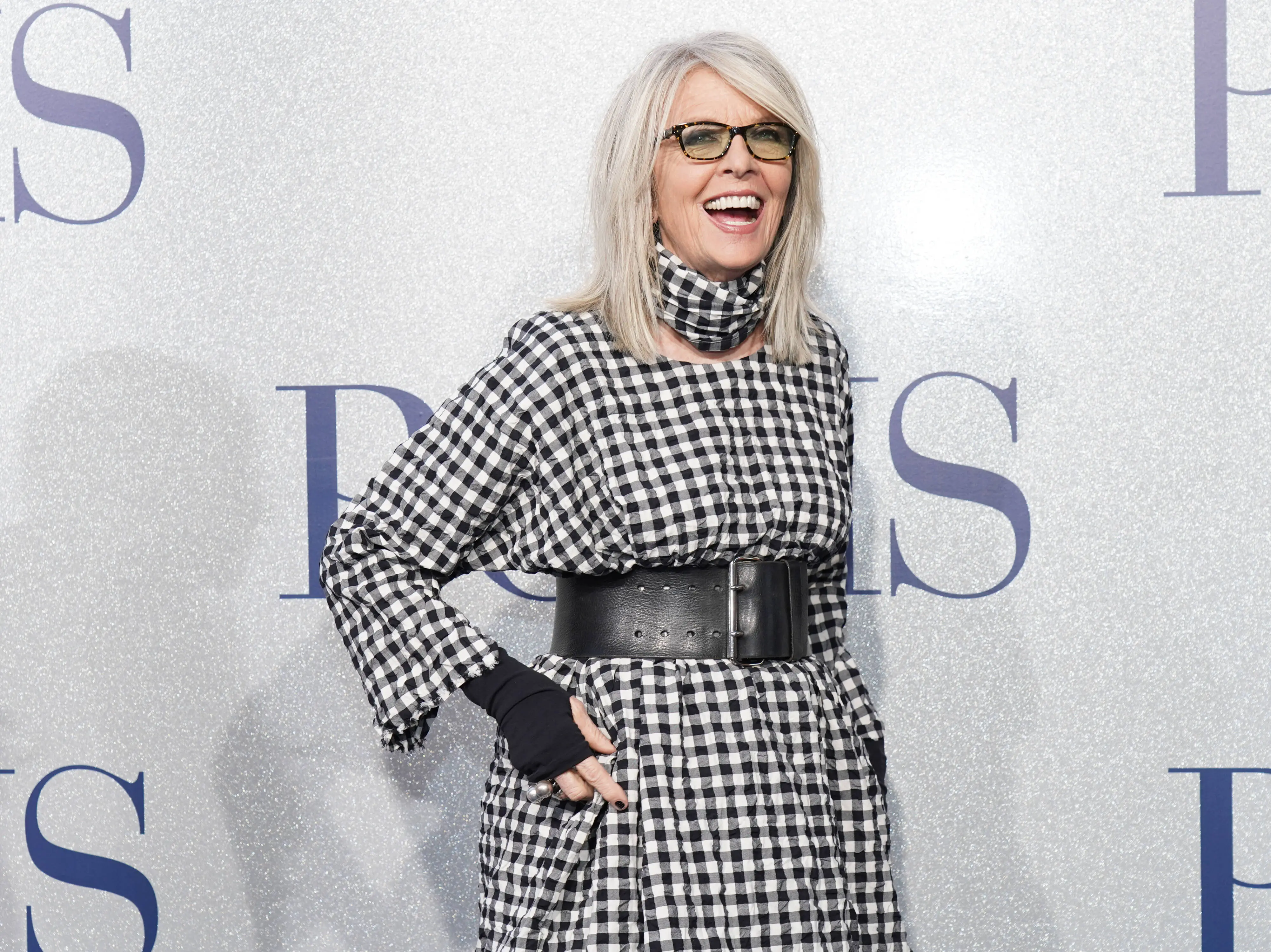 LOS ANGELES, CALIFORNIA - MAY 01: Diane Keaton attends the premiere of STX's "Poms" at Regal LA Live on May 1, 2019 in Los Angeles, California. (Photo by Rachel Luna/Getty Images)