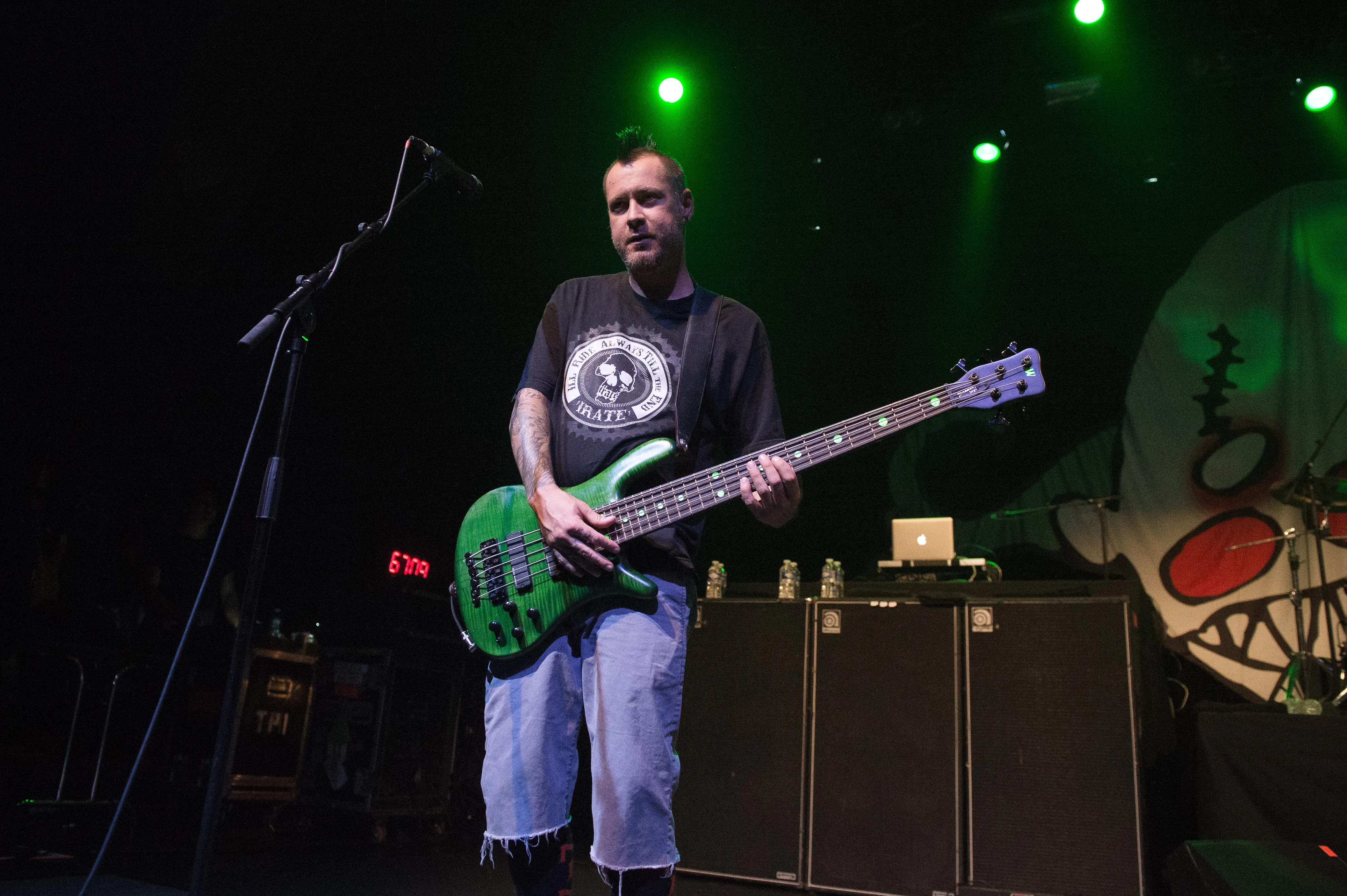 Sam Rivers from Limp Bizkit performs at Le Bataclan on June 15, 2015 in Paris, France.  (Image via David Wolff - Patrick/Redferns via Getty Images)