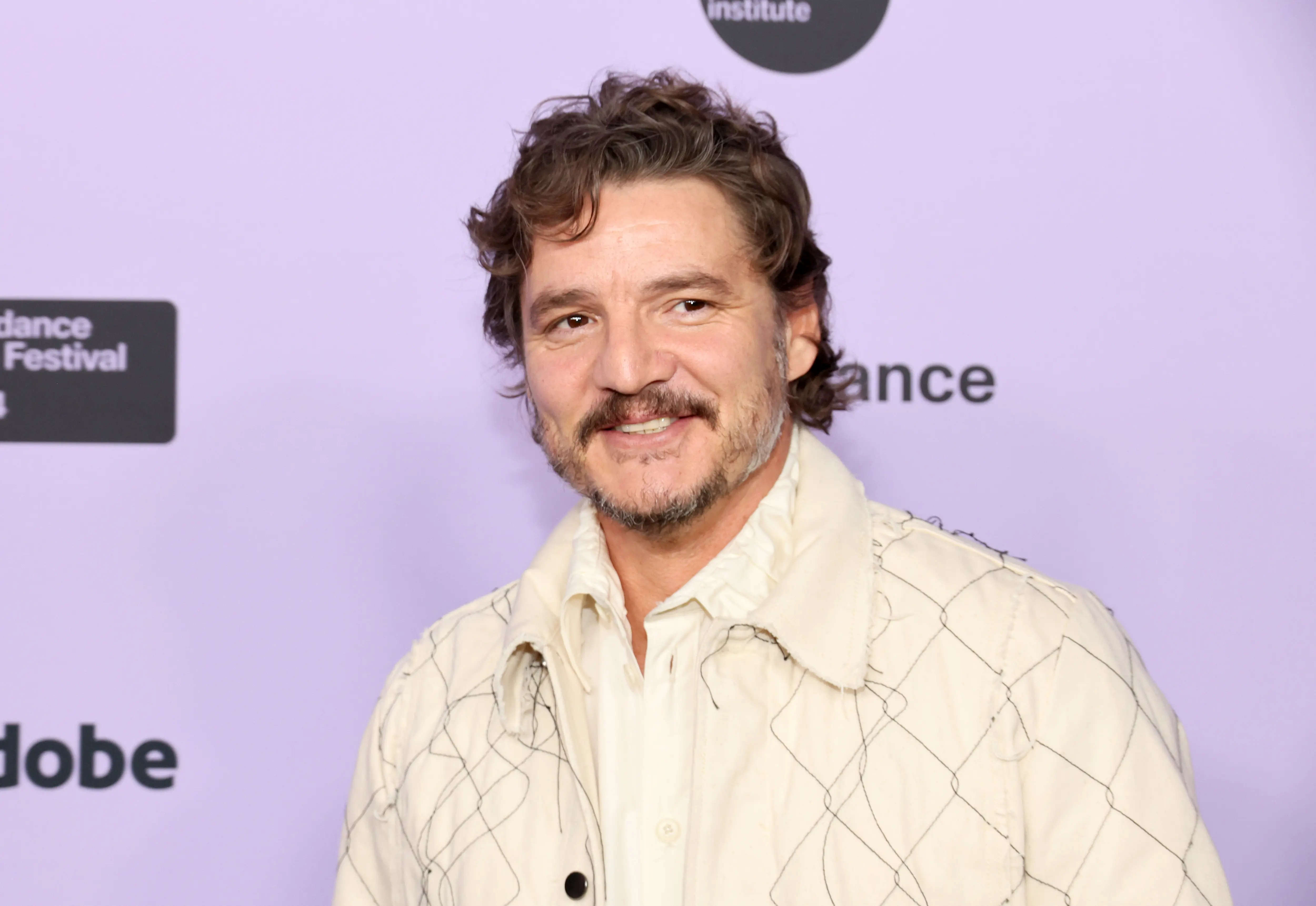PARK CITY, UTAH - JANUARY 18: Pedro Pascal attends the "Freaky Tales" Premiere during the 2024 Sundance Film Festival at Eccles Center Theatre on January 18, 2024 in Park City, Utah. (Photo by Dia Dipasupil/Getty Images)