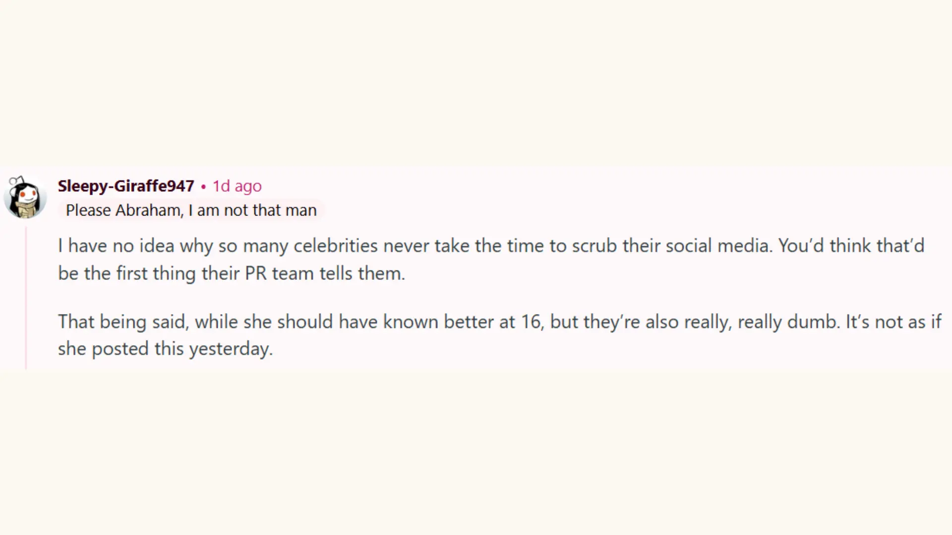 https://www.reddit.com/r/Fauxmoi/comments/1ob5byb/bella_hadids_old_tweets/