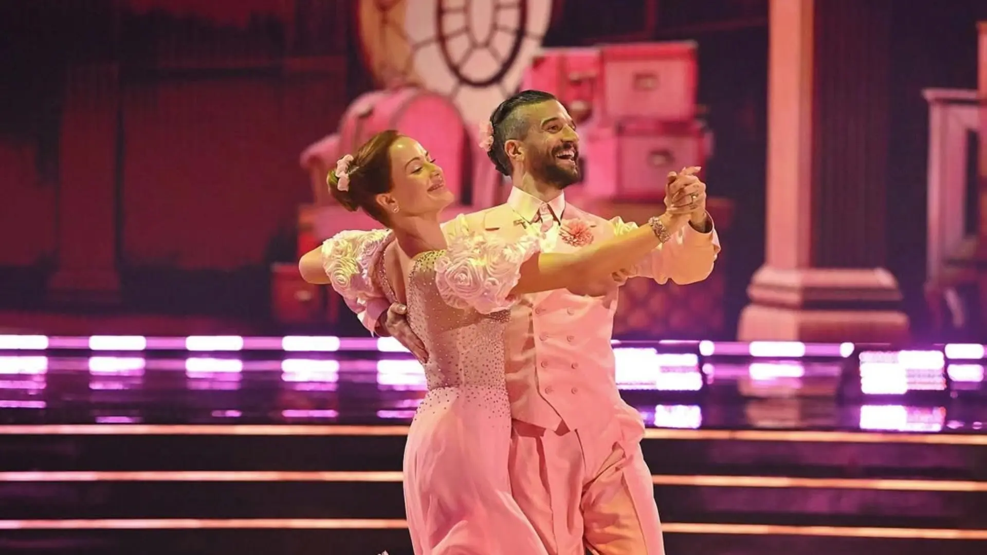 Whitney Leavitt and Mark Ballas from DWTS (Image via Instagram/@dancingwiththestars)