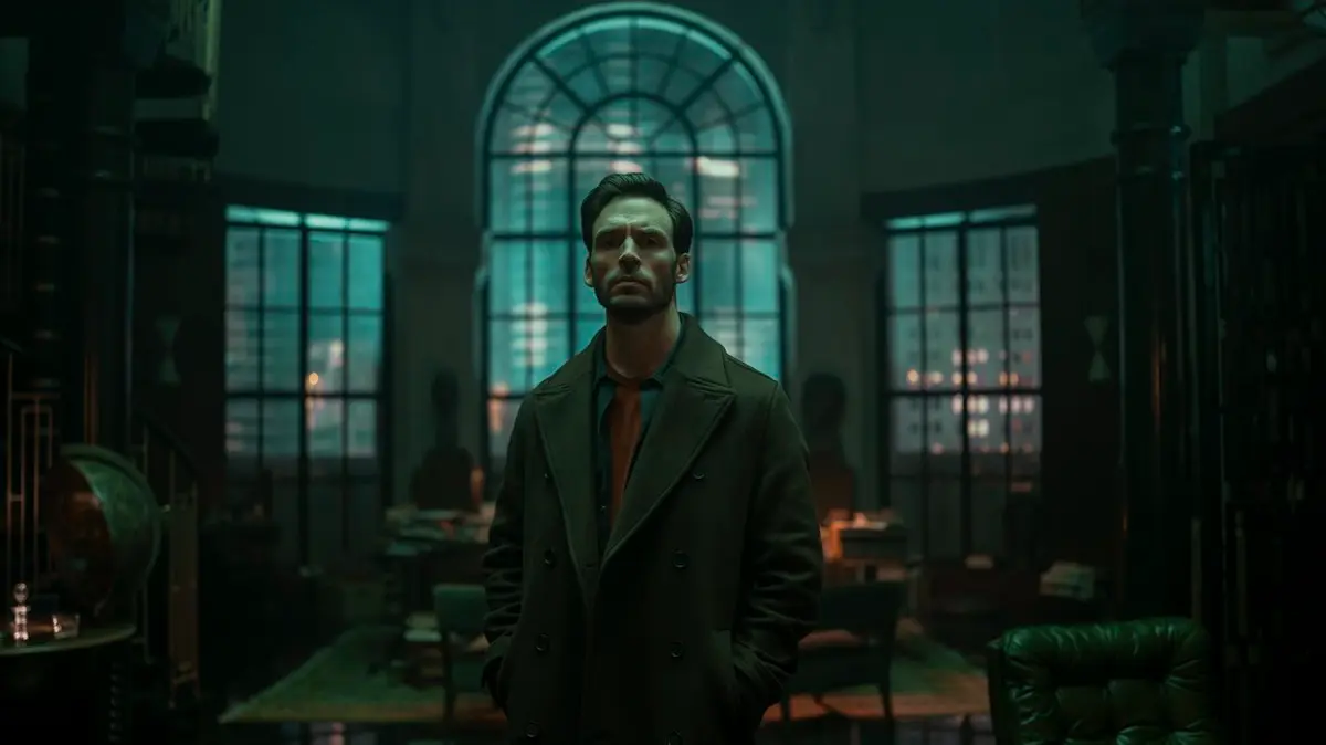 Sam Claflin as Joel Lazarus in Lazarus Season 1 (Image via X/@PrimeVideo)