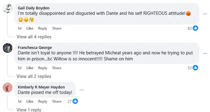 Comments by other fans (Image via Facebook/ @General Hospital Fans - Official)