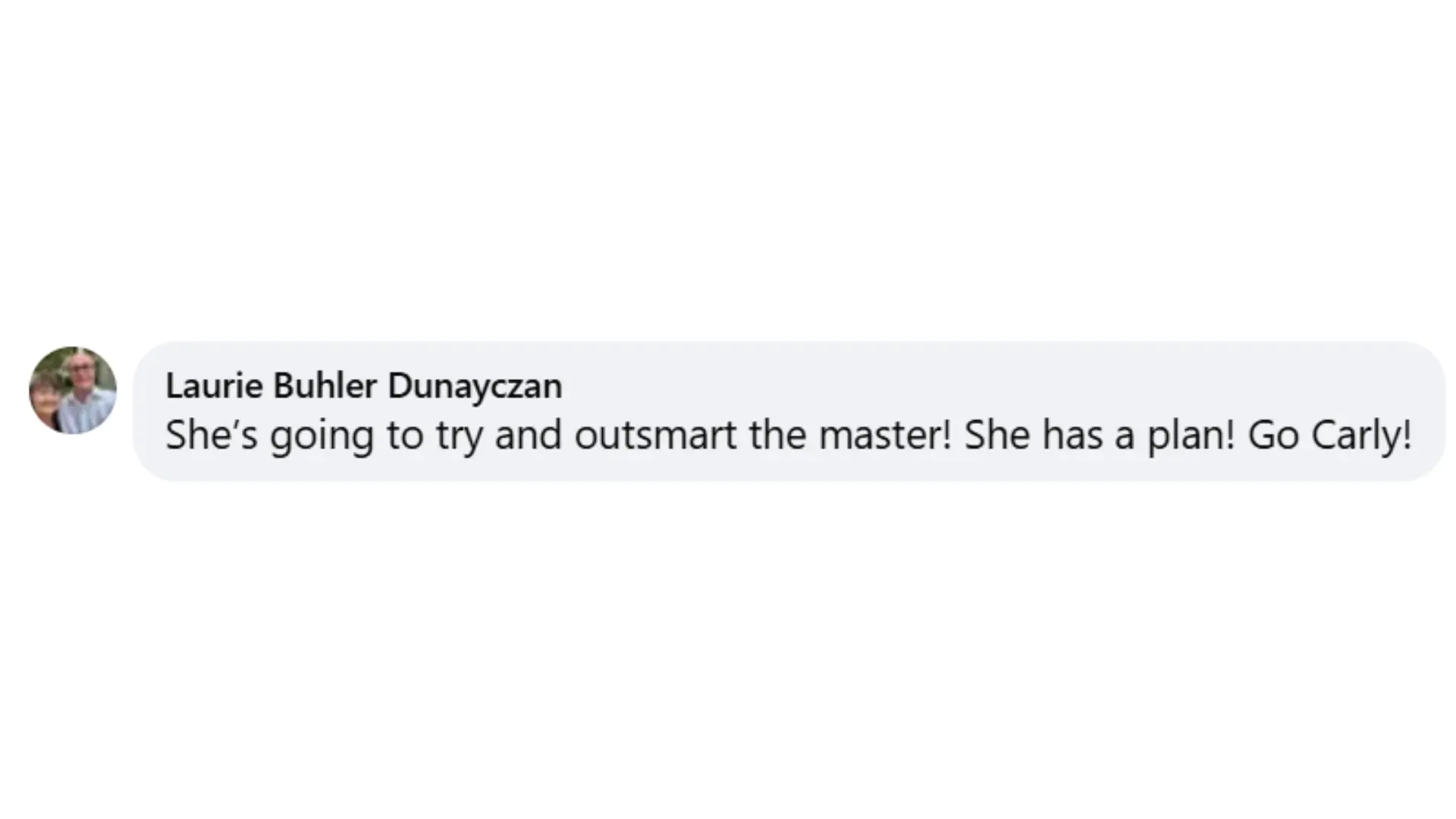 A fan opinion about Carly's move