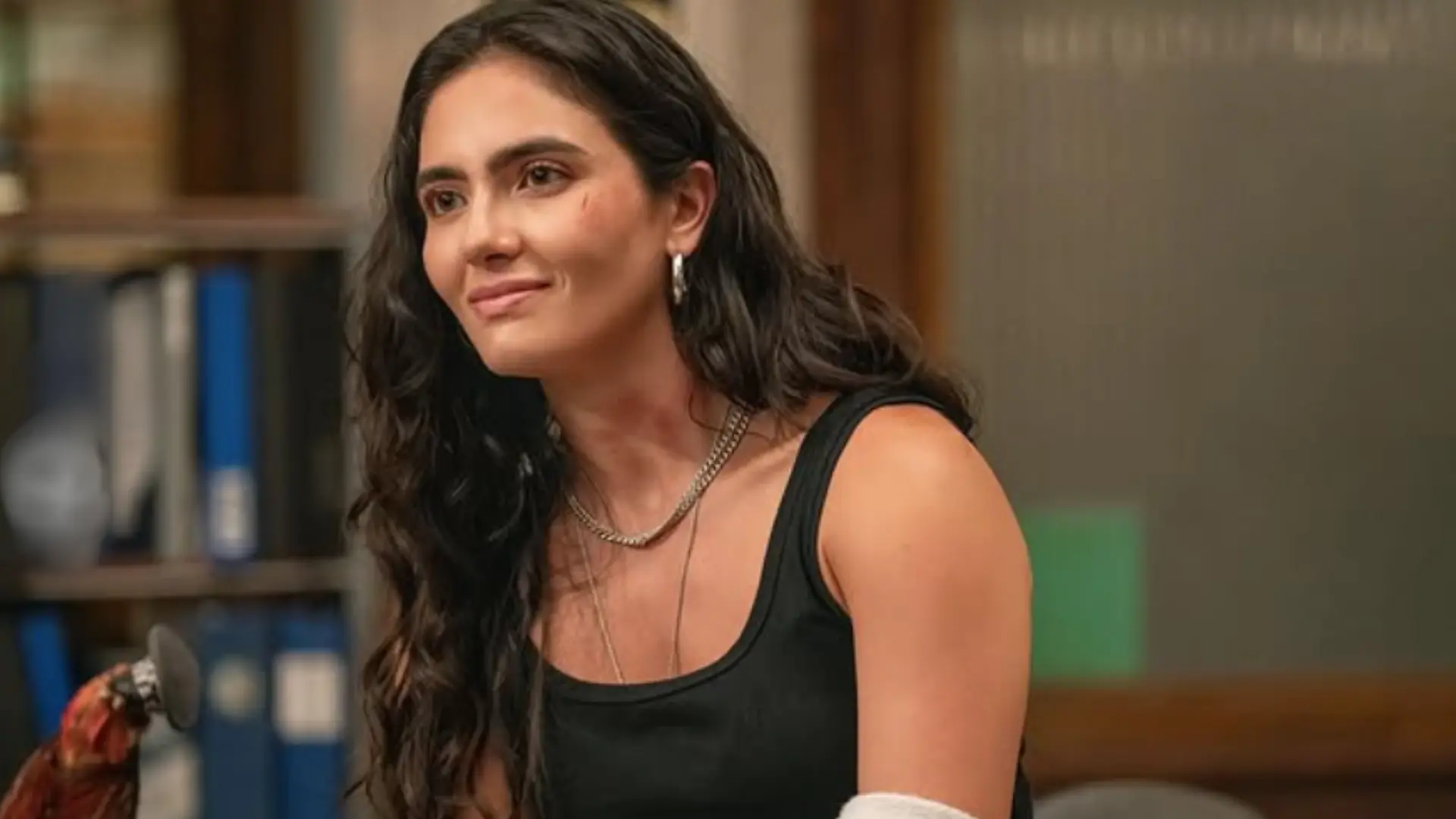 Arienne Mandi as Detective Imani in the show