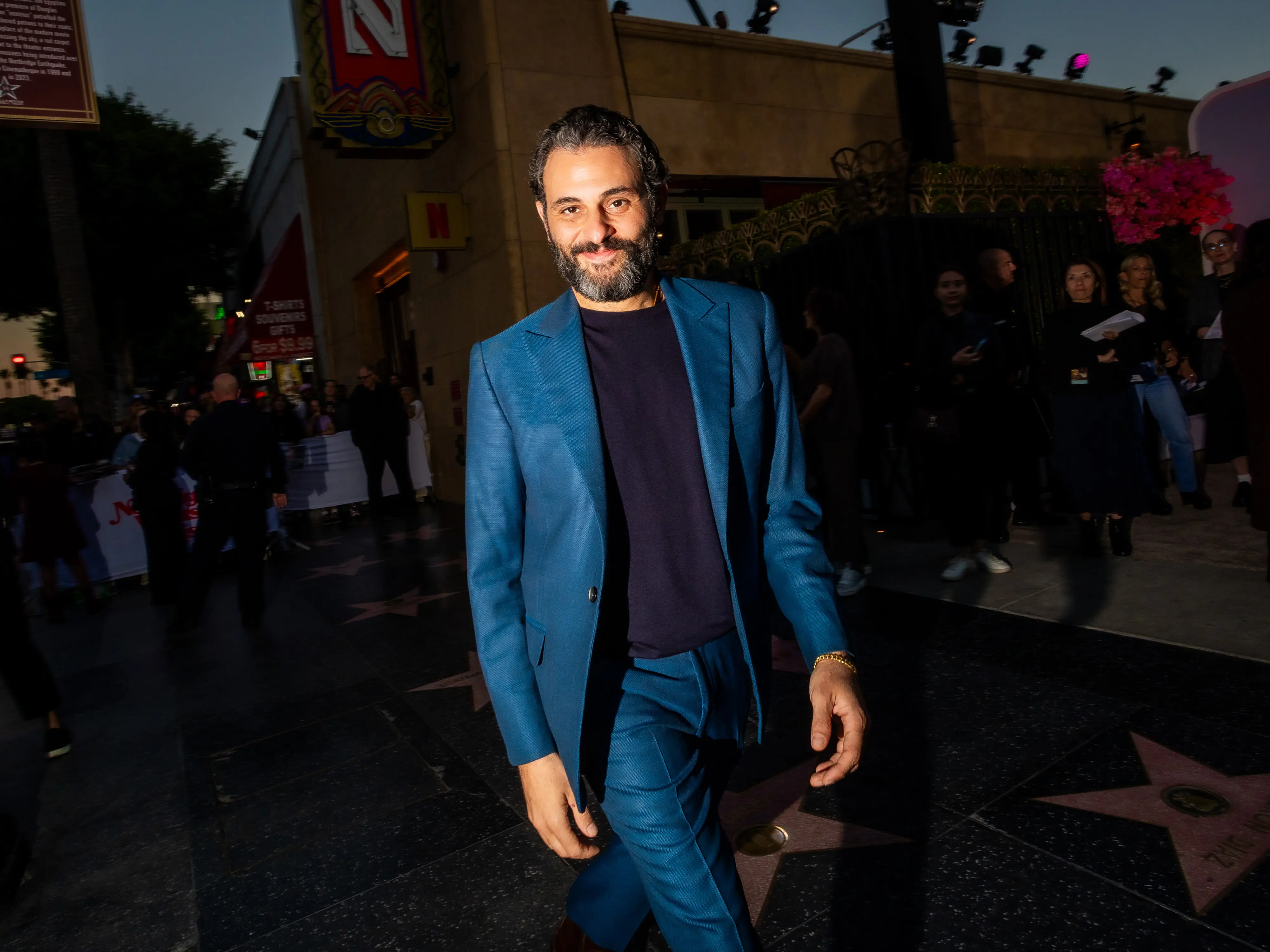 LOS ANGELES, CALIFORNIA - OCTOBER 16: Arian Moayed attends Netflix's "Nobody Wants This" S2 Premiere on October 16, 2025 in Los Angeles, California.  (Photo by Roger Kisby/Getty Images for Netflix)