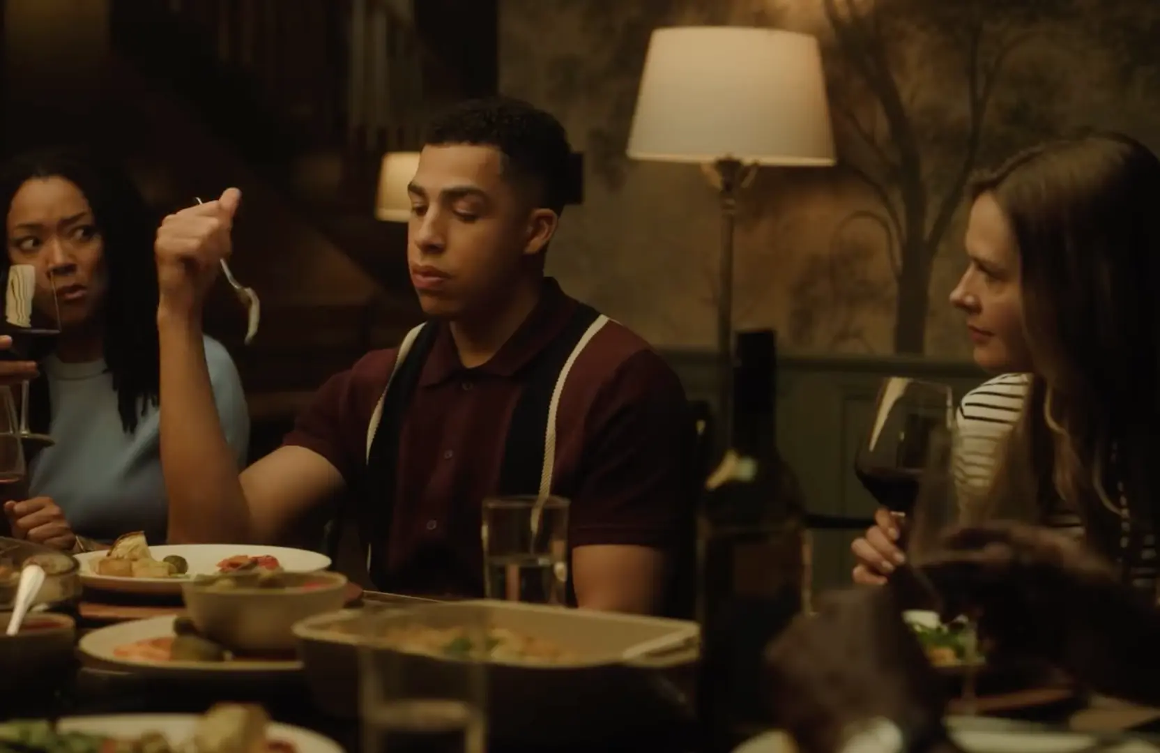 A still from the family dinner in Boston Blue season 1 episode 2 (Image via Youtube /  CBS Lake Charles)