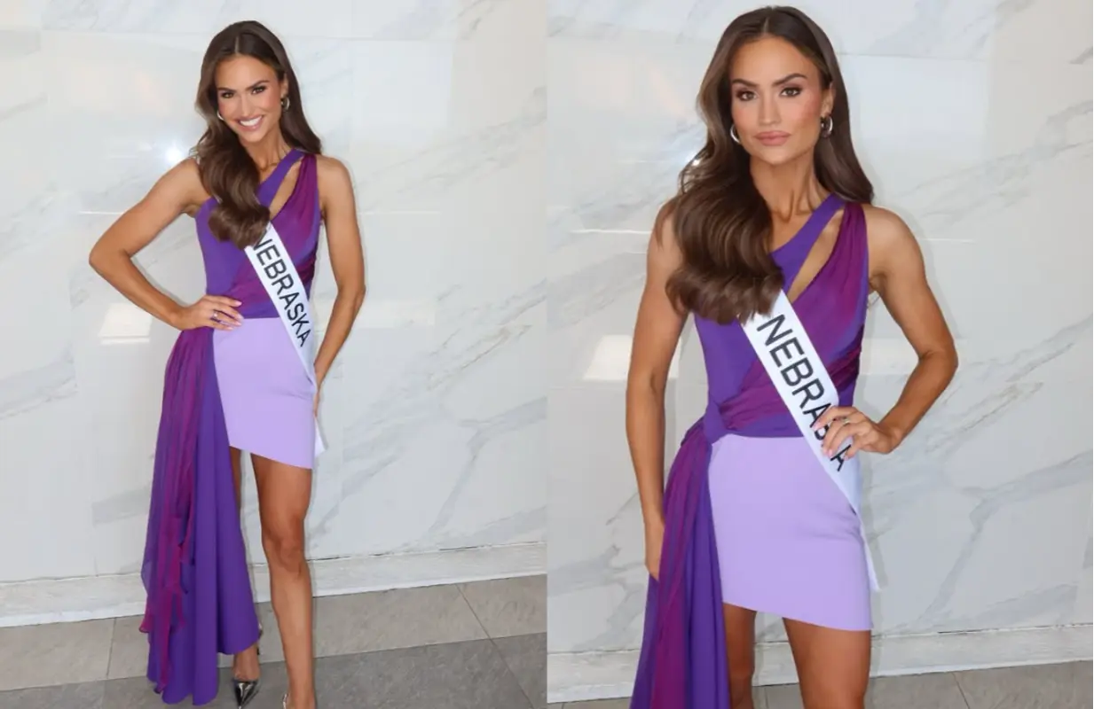 Audrey Eckert of Nebraska has been crowned Miss USA 2025 (Image via Instagram / @drey1212)
