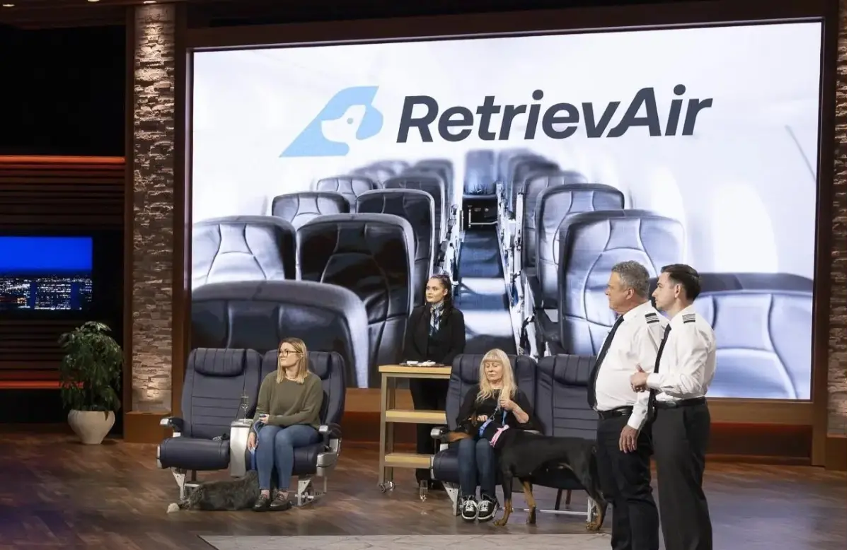 Retrievair on Shark Tank (Image via Retrievair)