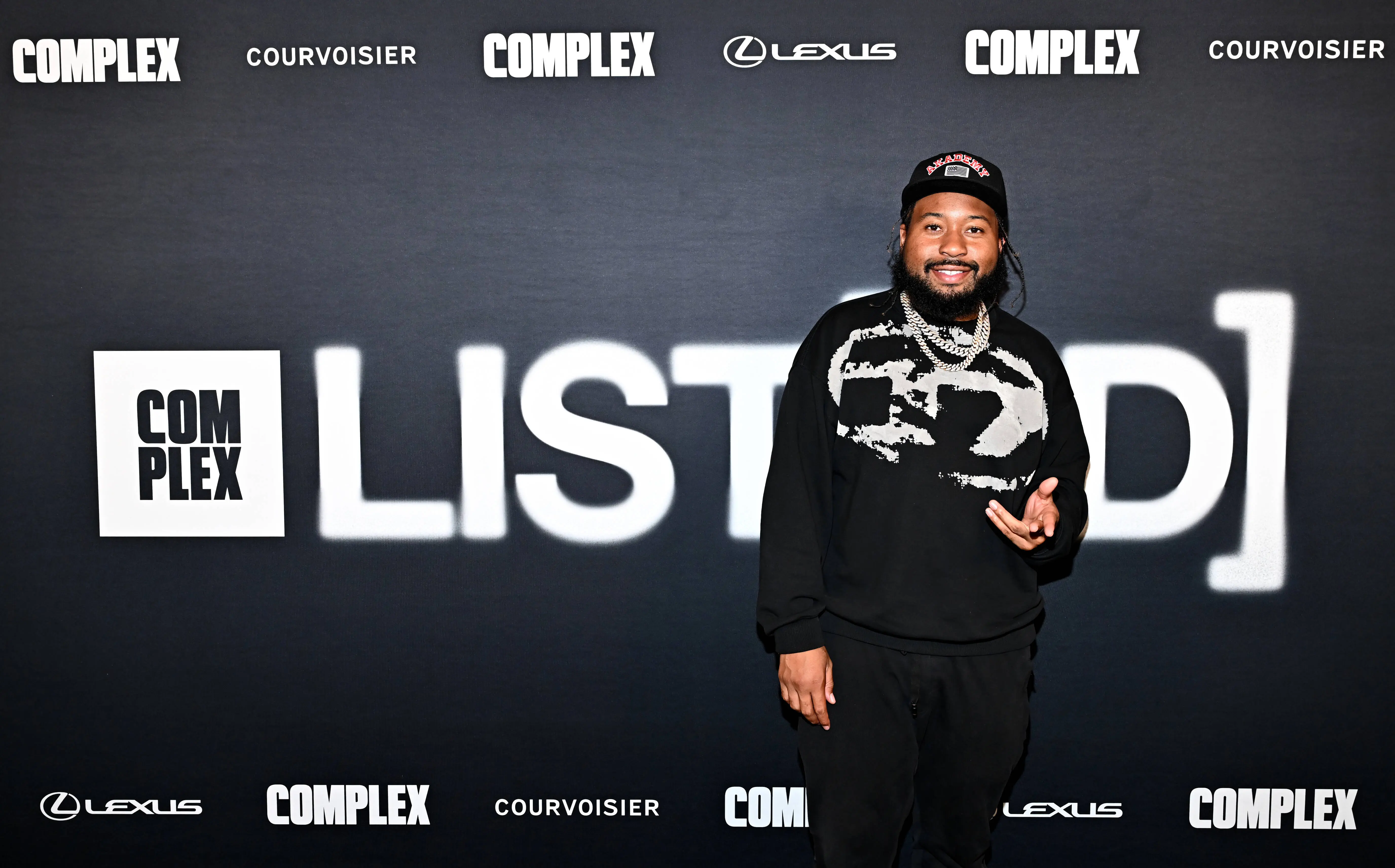 LAS VEGAS, NEVADA - OCTOBER 24: DJ Akademiks attends Complex's inaugural List[ed] event at Zaytinya on October 24, 2025 in Las Vegas, Nevada. (Photo by Bryan Steffy/Getty Images for Complex)