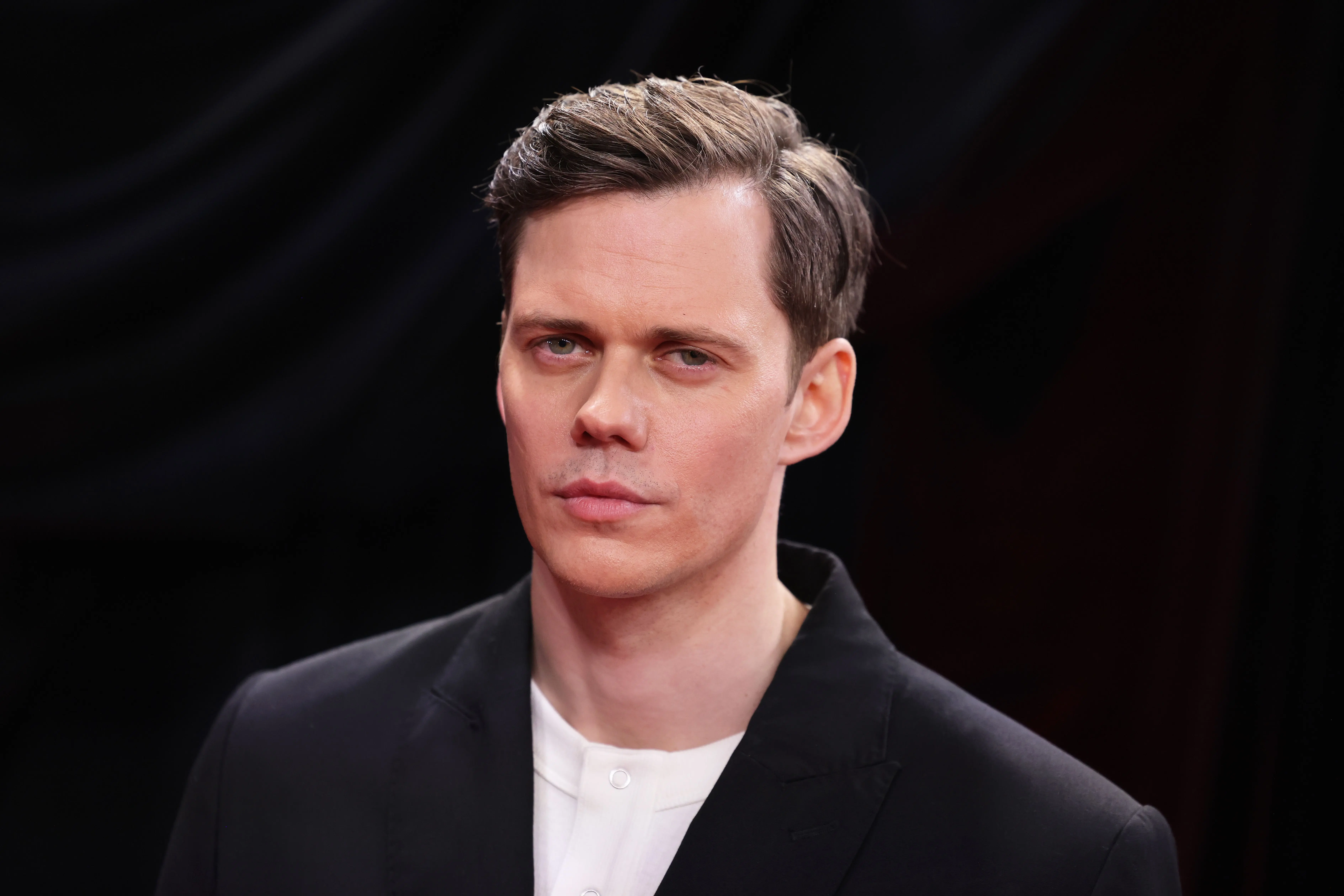 Viral tweet about Bill Skarsgard playing Joker in the new Batman film is debunked. (Image by Gerald Matzka/Getty Images)