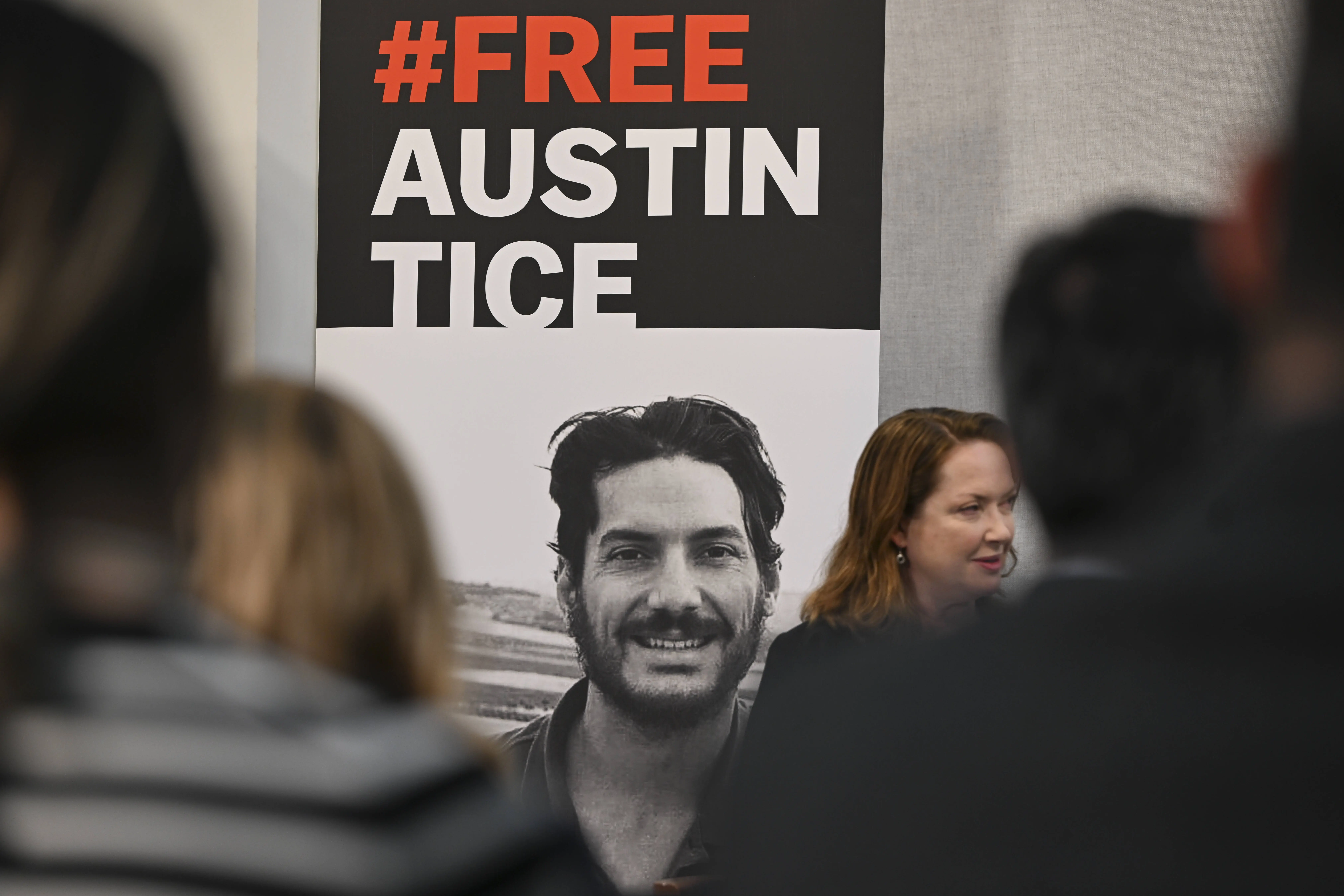 WASHINGTON D.C, UNITED STATES- MAY 2: Debra Tice who is the mother of Austin Tice speaks at the National Press Club during a press conference in Washington D.C., United States on May 2, 2023. (Photo by Celal Gunes/Anadolu Agency via Getty Images)