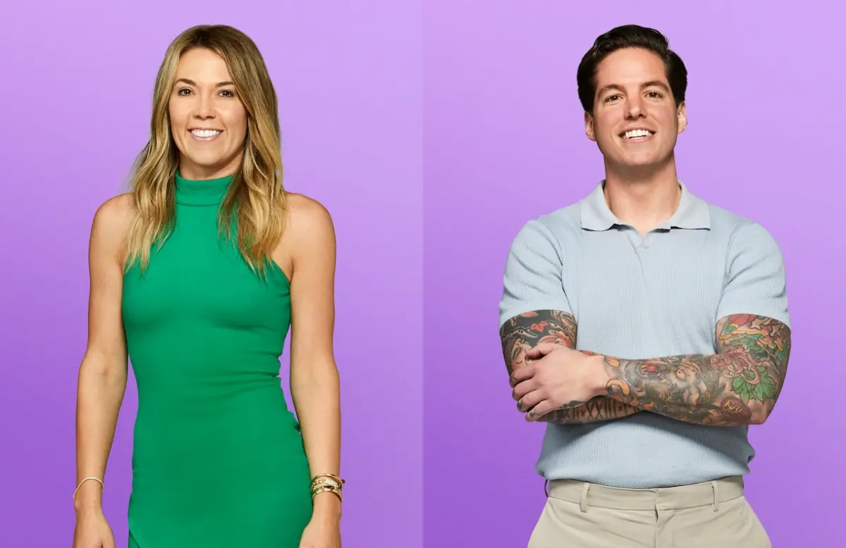 Megan and Jordan from Love Is Blind season 9 (Image via Tudum by Netflix)