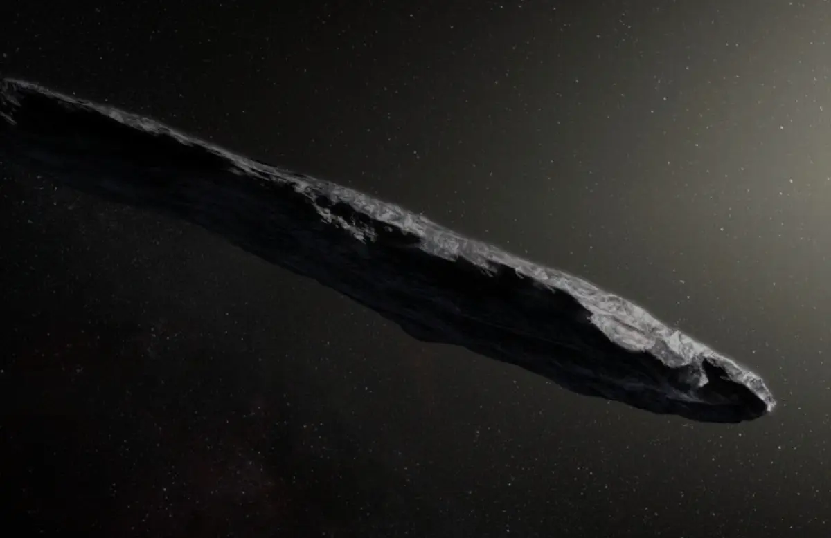 ‘Oumuamua (Image via NASA)