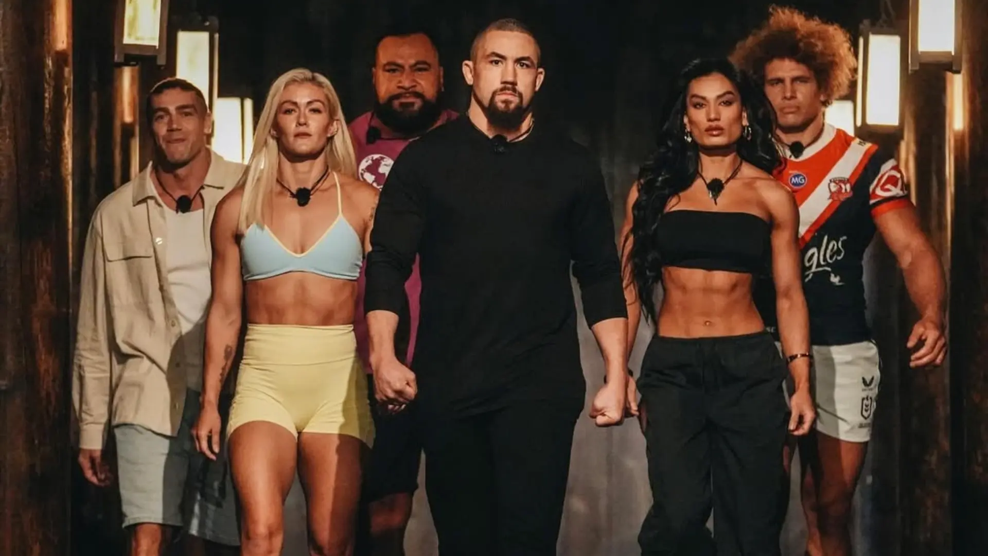 Team Australia from Physical: Asia (Image via Instagram/@domtomato)