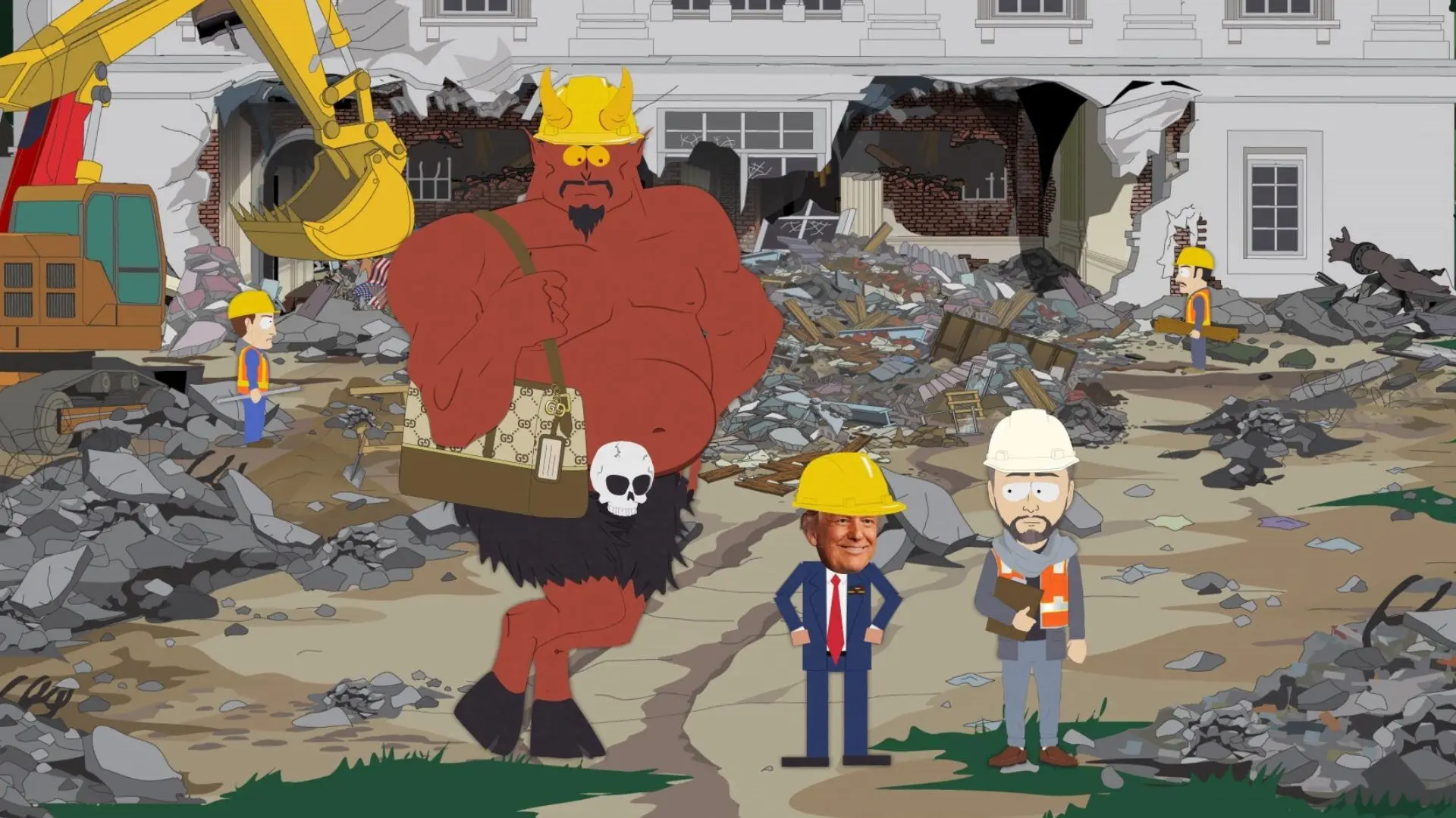 A scene from South Park Halloween special episode. (Image via X/@SouthPark)