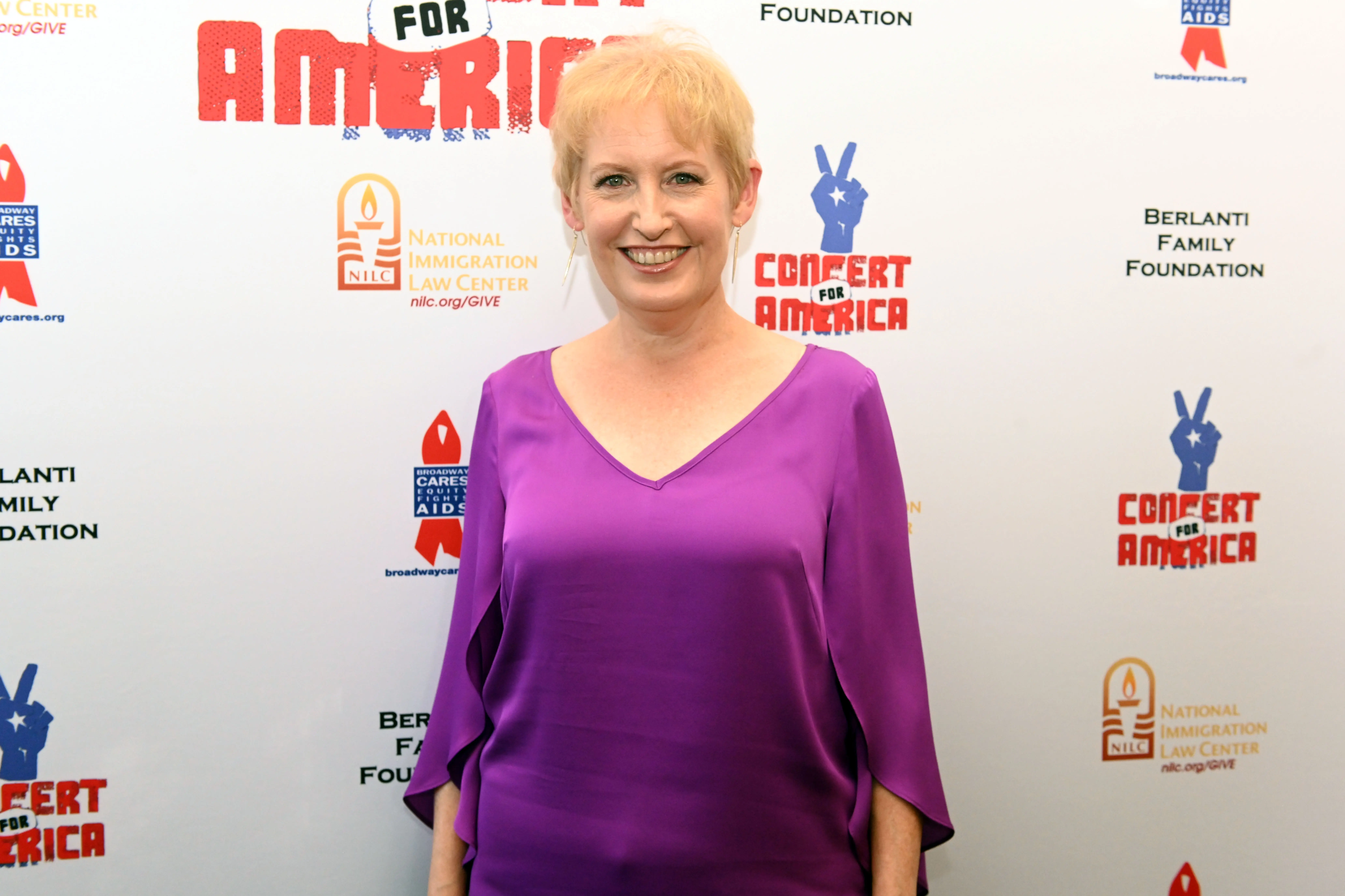 WESTWOOD, CALIFORNIA - SEPTEMBER 21: Singer Liz Callaway attends the Concert for America at Royce Hall, UCLA on September 21, 2019 in Westwood, California. (Photo by Scott Dudelson/Getty Images)