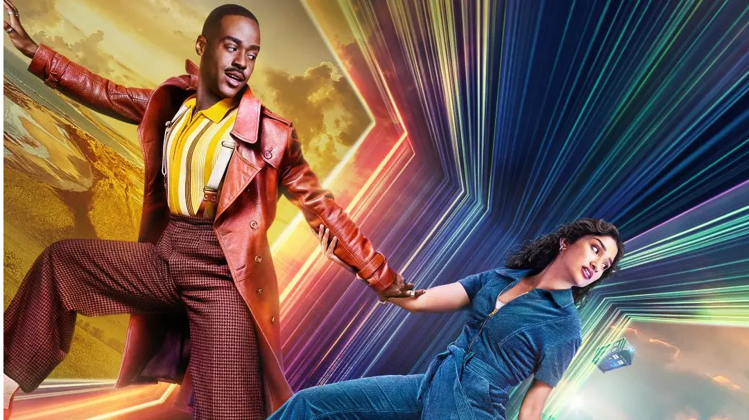  Ncuti Gatwa and Varada Sethu in Doctor Who season 2 (Image via Instagram @bbcdoctorwho)