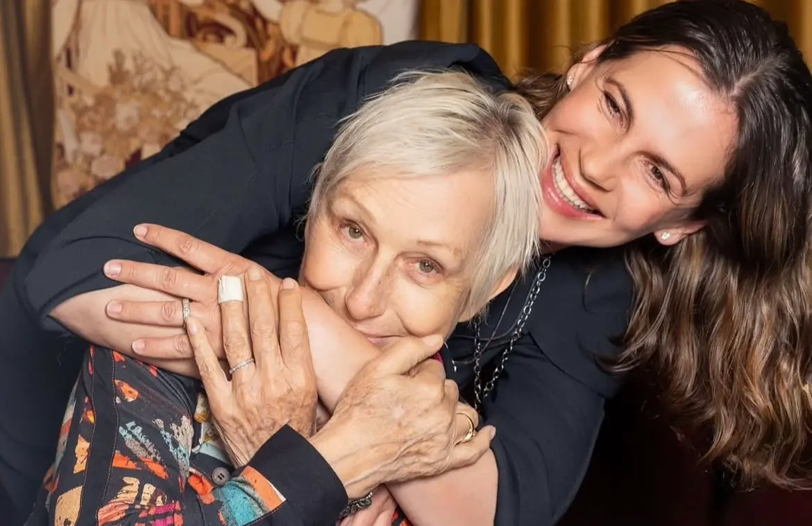 Martina Navratilova and Julia Lemigova (Image via Instagram/@julialemigova)