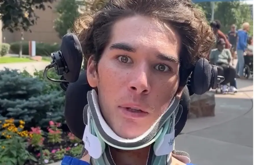 Dakota Briley, son of Shawn Briley, addressed his well-wishers and thanked them for their love and support (Image via Instagram/@prayfordakotabriley)