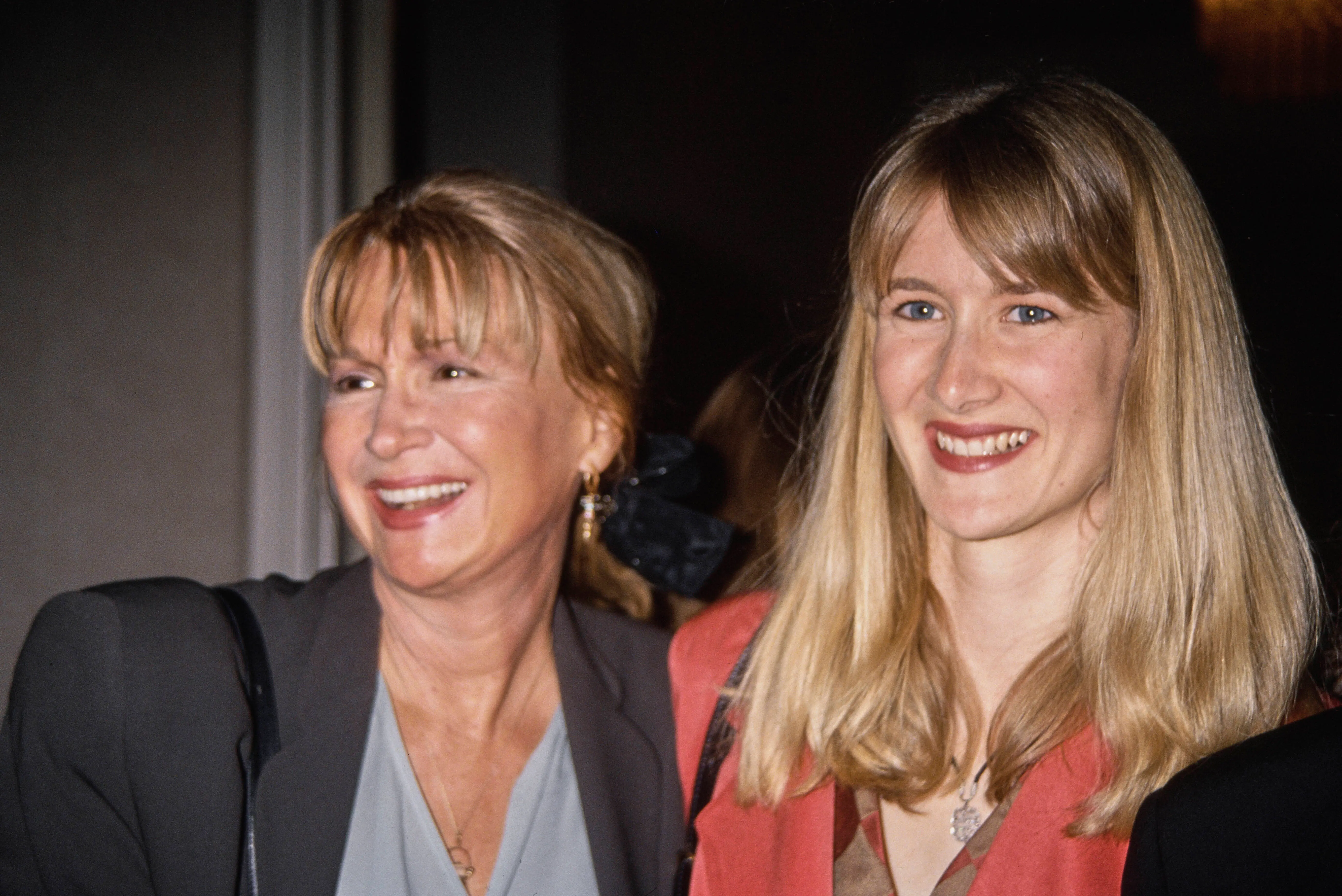 American actress Laura Dern and mother Diane Ladd attending the Mothers &amp; Daughters 4 Choice held at the Beverly Hilton Hotel, Beverly Hills, California, 1994. (Photo by Vinnie Zuffante/Getty Images)