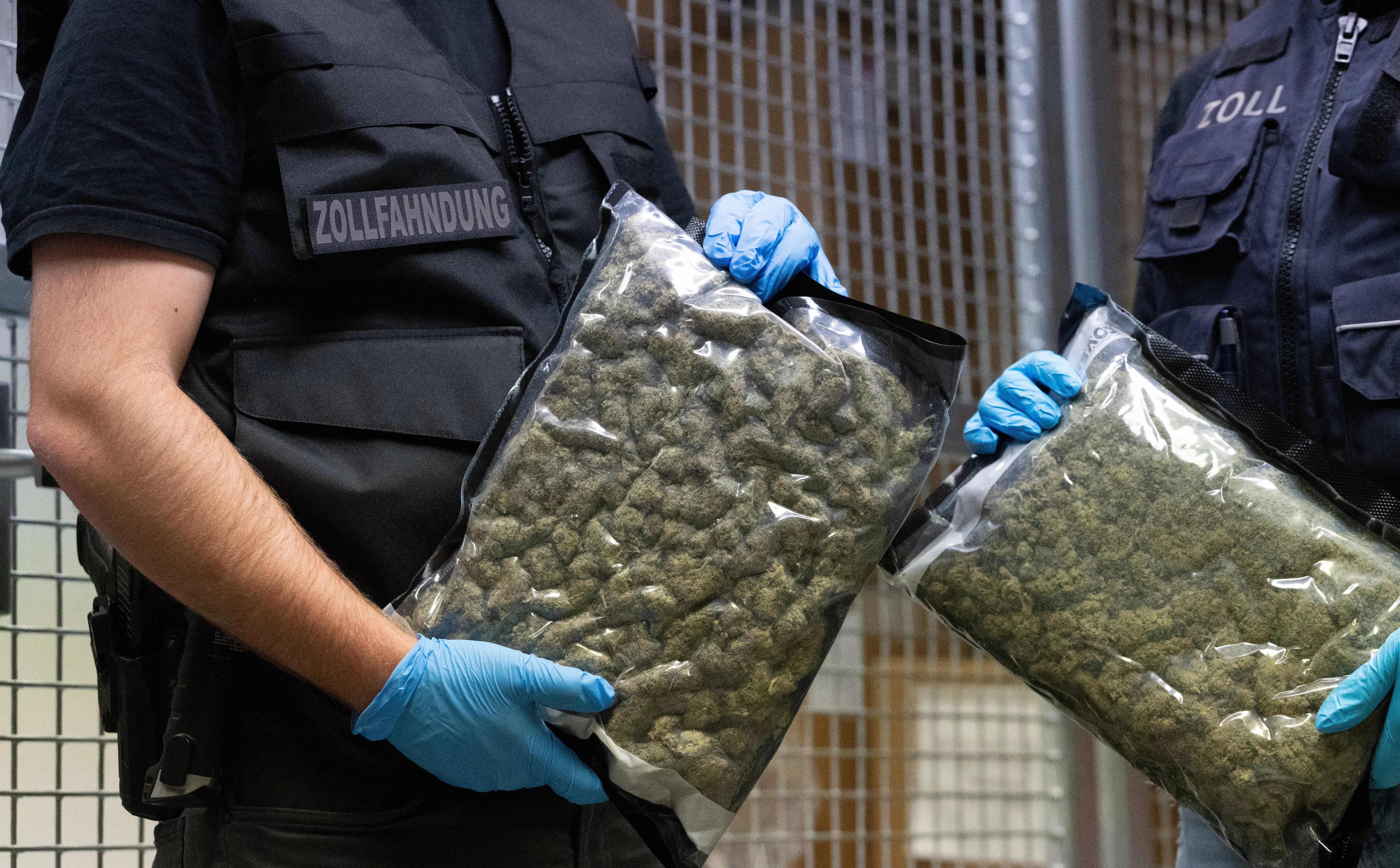 Customs officers found 12kg of marijuana and 2kg of hashish in Bella Culley's luggage (representative image). (Photo by Leonie Asendorpf/picture alliance via Getty Images)