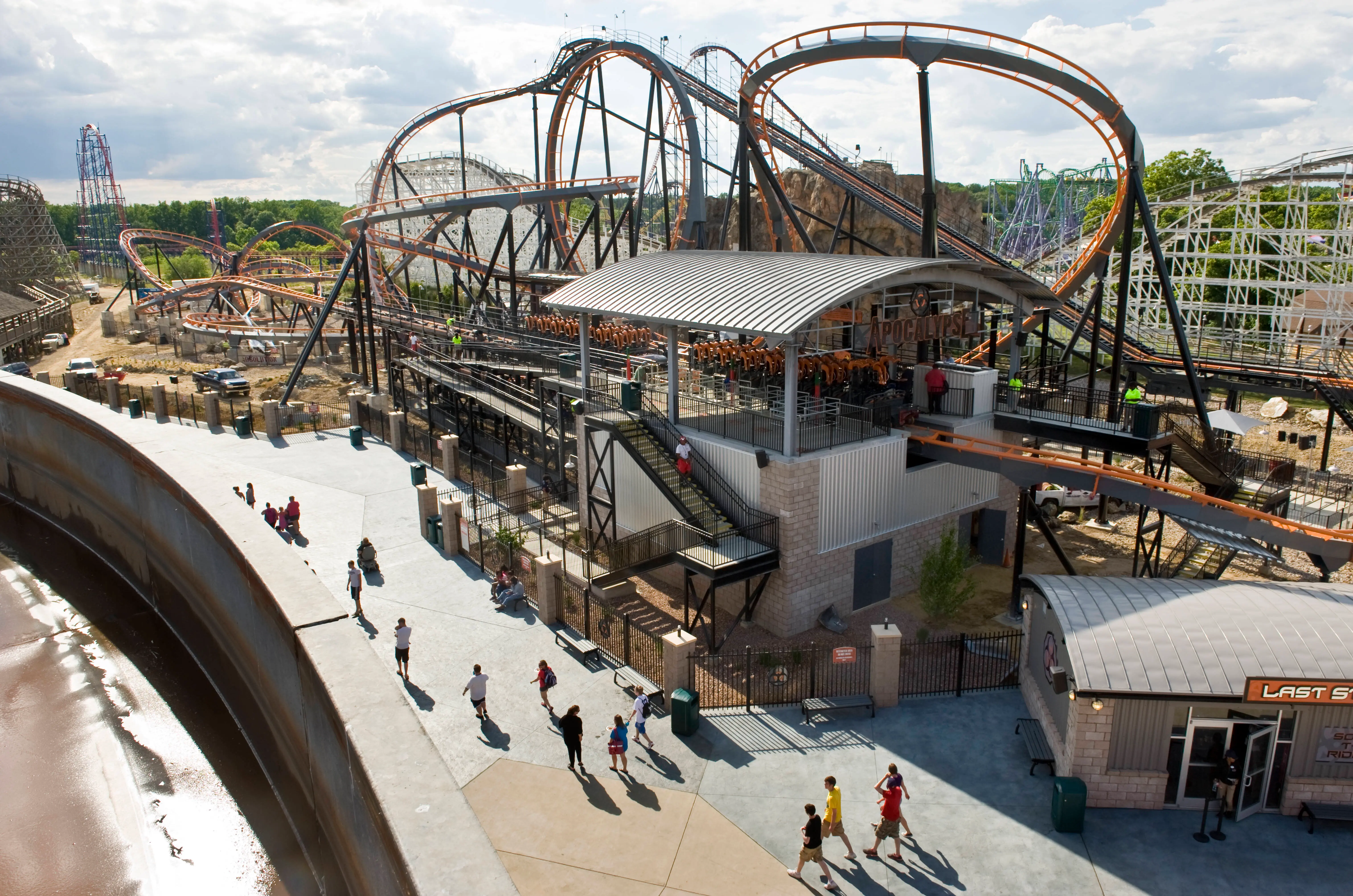 Six Flags America Closes After 51 Years of Operation; CEO Confirms Redevelopment Plans (Photo by Katherine Frey/The Washington Post via Getty Images)
