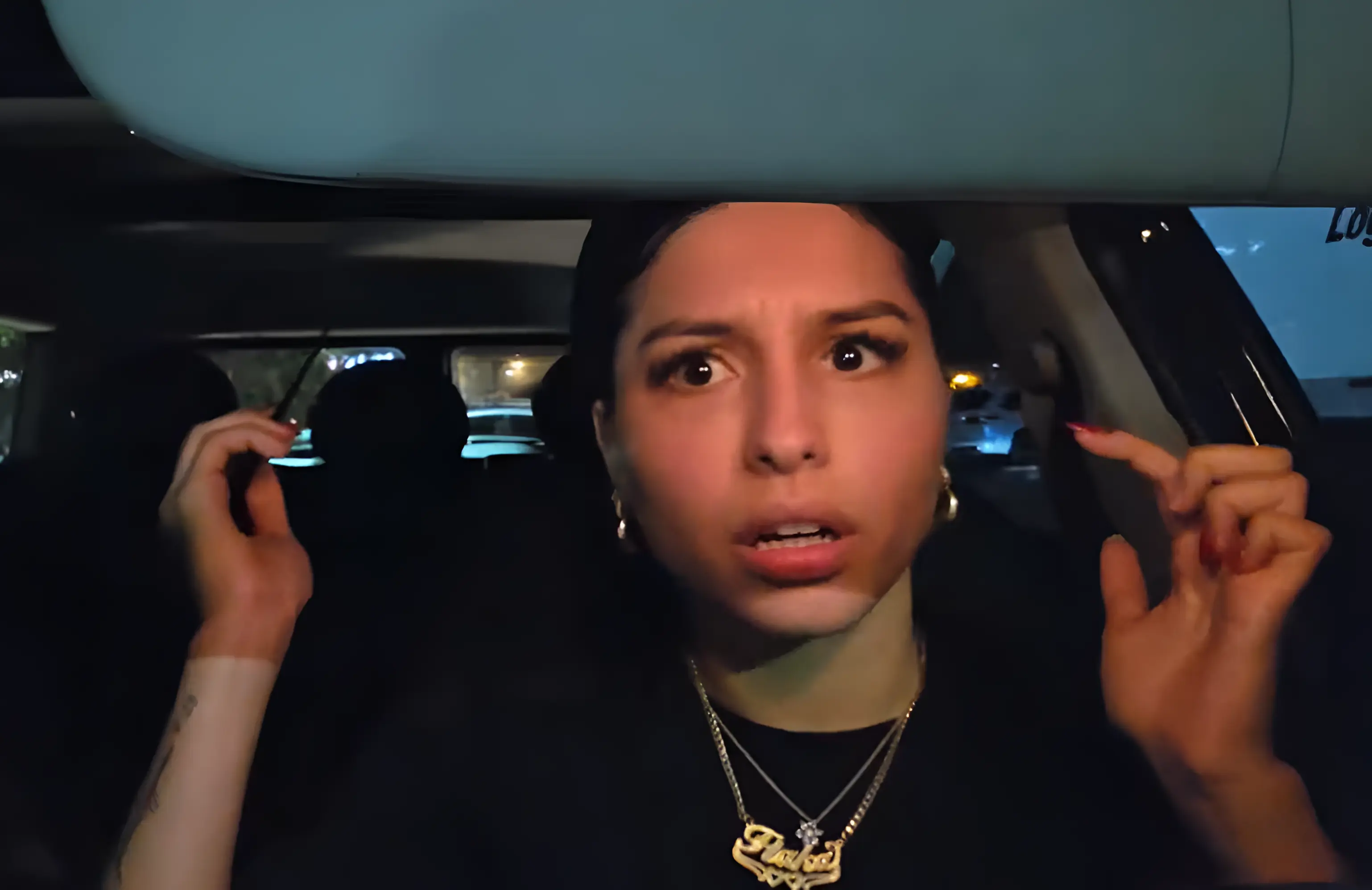 Ximena Flaka in her viral stream. (Photo: Kick/@ximenaflaka)