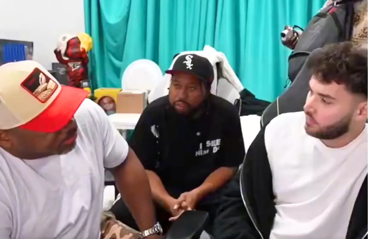 Fans React to Wack 100 and Adin Ross’ Heated Kendrick Lamar Debate (Image via X / @FearedBuck)