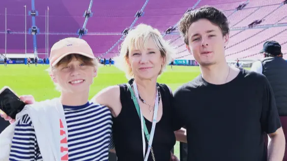 Atlad Tupper, Anne Hache, Homer Laffoon (Image via Instagram/@AnneHeche)