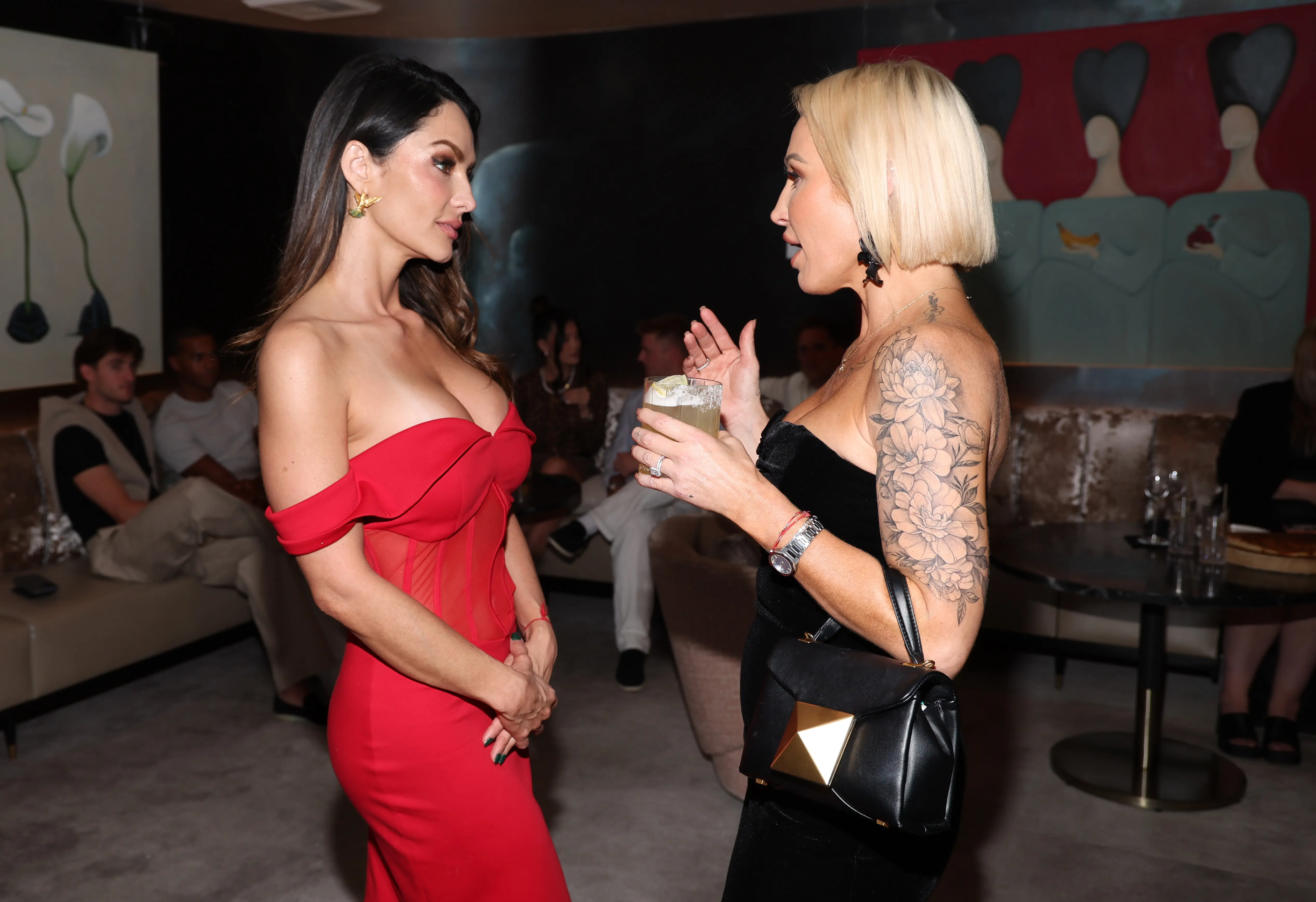 Sandra Vergara(L) and Mary Bonnet(R) from Selling Sunset (Image via Getty)