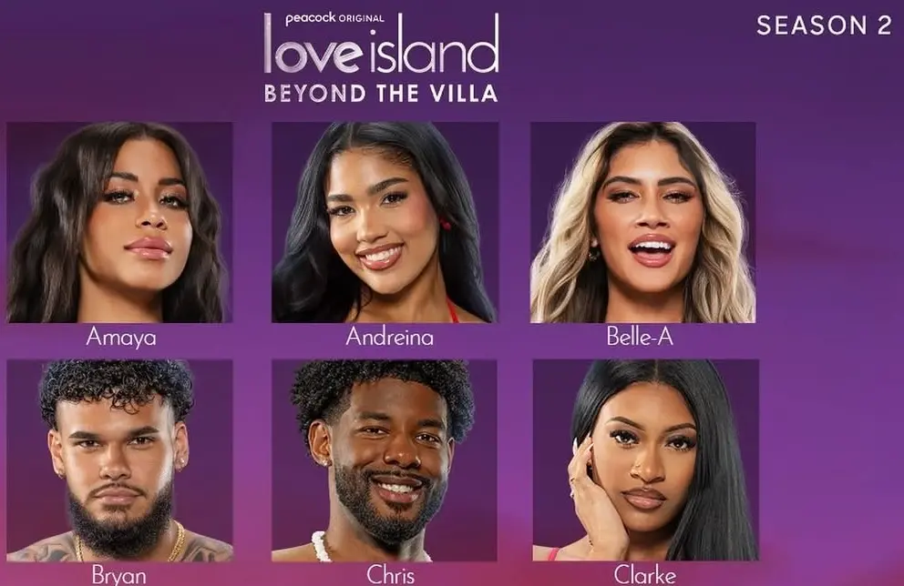  Love Island: Beyond the Villa Season 2 (Image via Peacock)