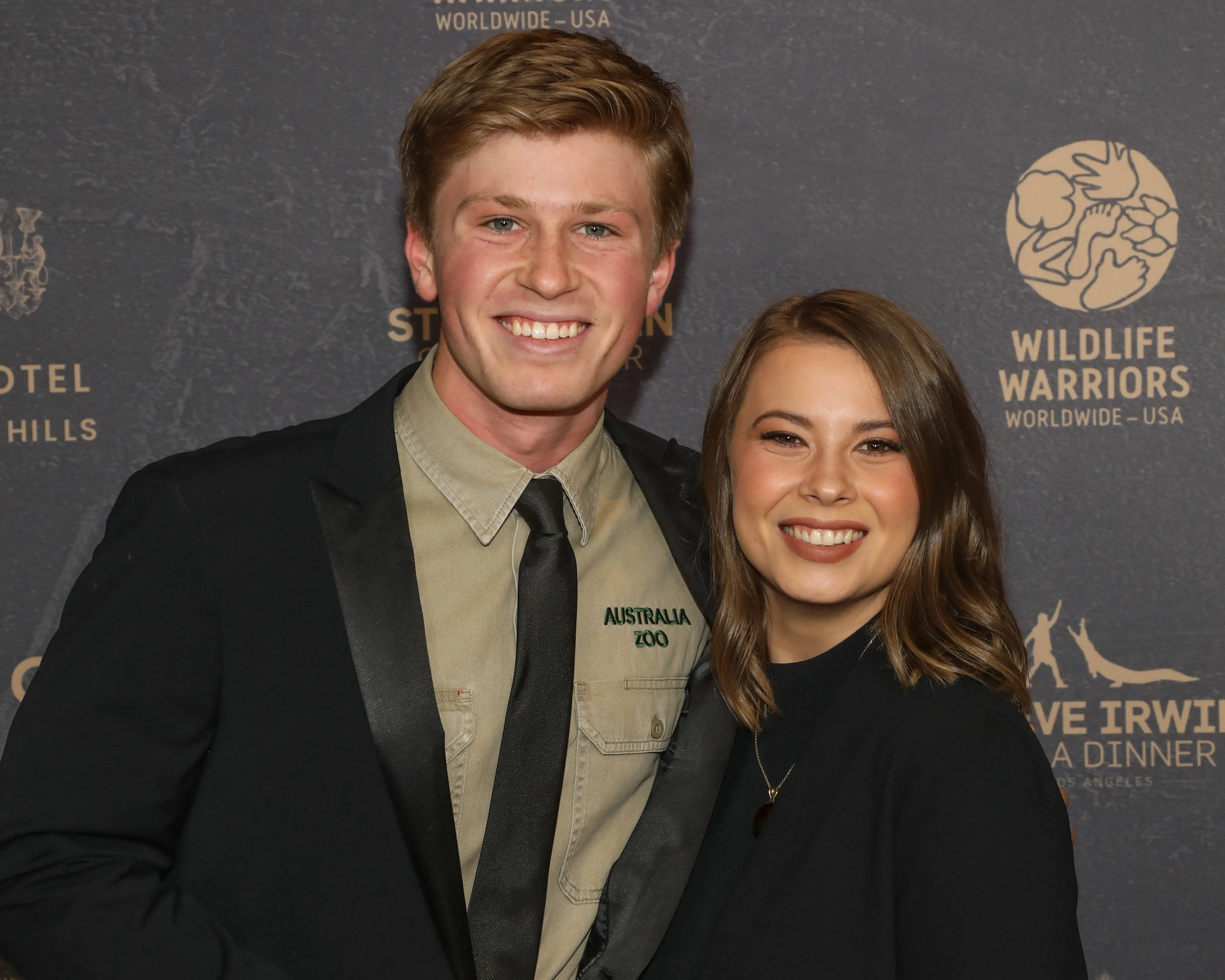 Robert Irwin and Bindi Irwin (Image via Getty)