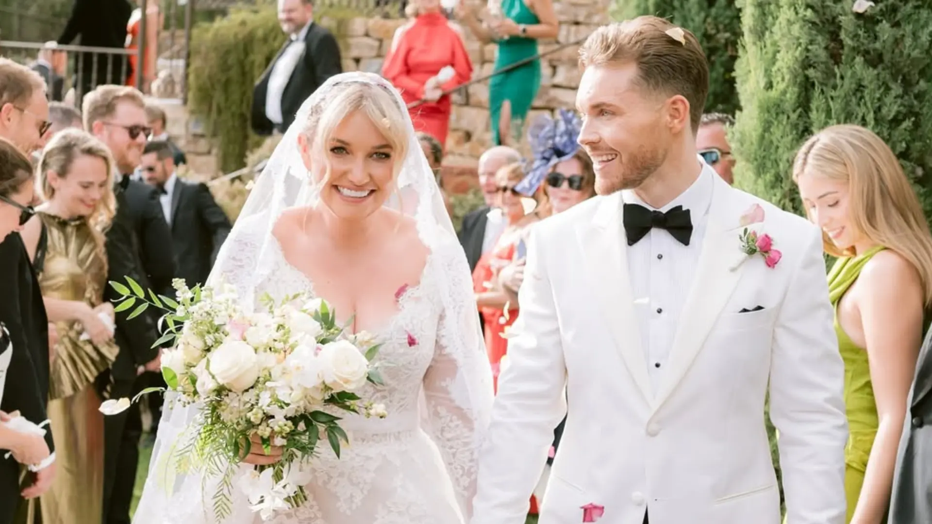 Amy Hart with husband Sam Rason (Image Via Instagram/@amyhartxo)