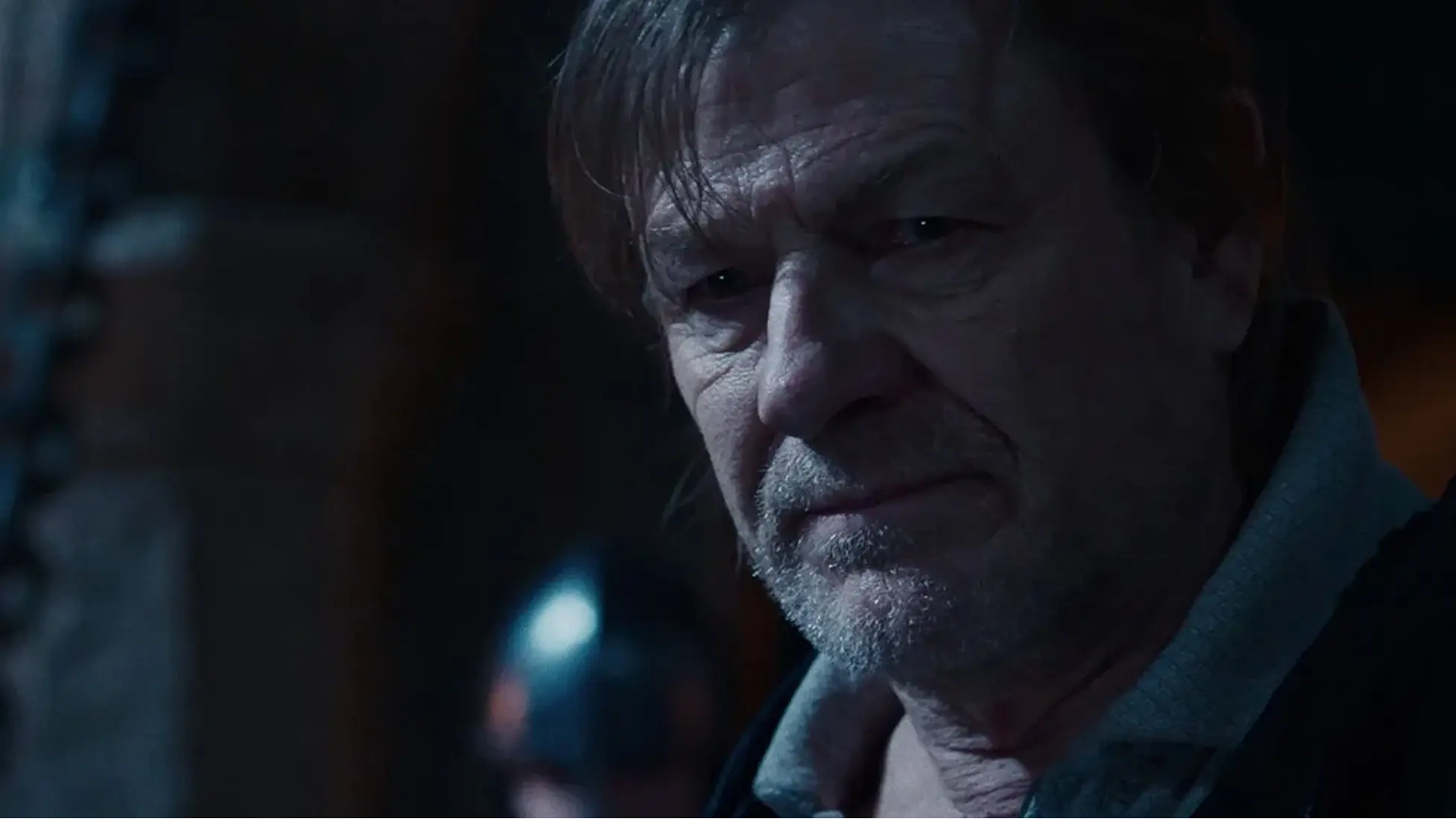 The Sherriff of Nottingham played by Sean Bean in  Robin Hood season 1 . (Image via youtube/@IGN)