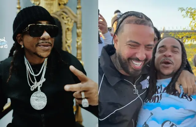 Max B reunites with French Montana as he is released from prison after nearly 16 years. (Image via Instagram/@maxb140, @frenchmontana)