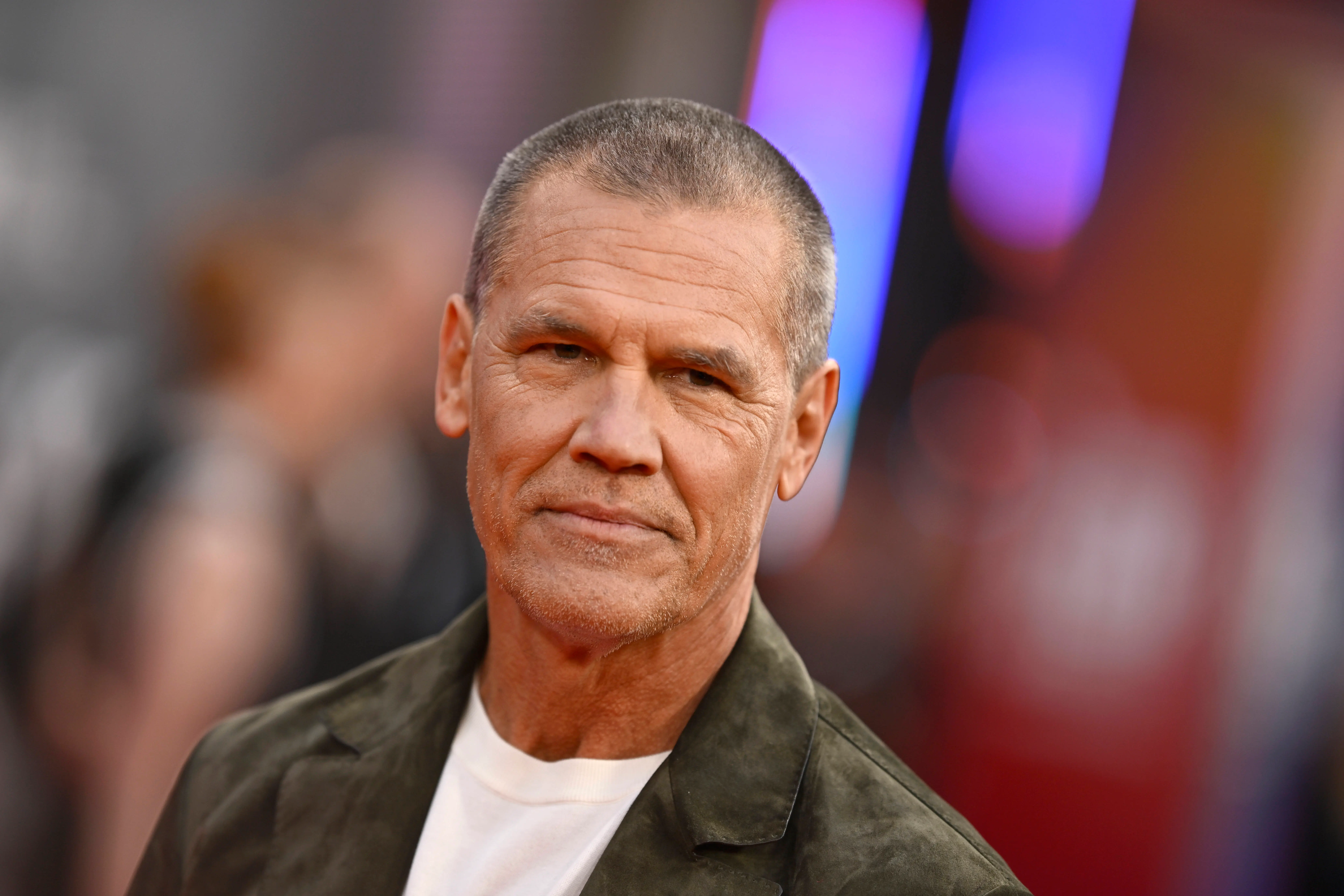 LONDON, ENGLAND - OCTOBER 08: Josh Brolin attends the 'Wake Up Dead Man: A Knives Out Mystery' opening gala during the 69th BFI London Film Festival at The Royal Festival Hall on October 08, 2025 in London, England. (Photo by Gareth Cattermole/Getty Images for BFI)