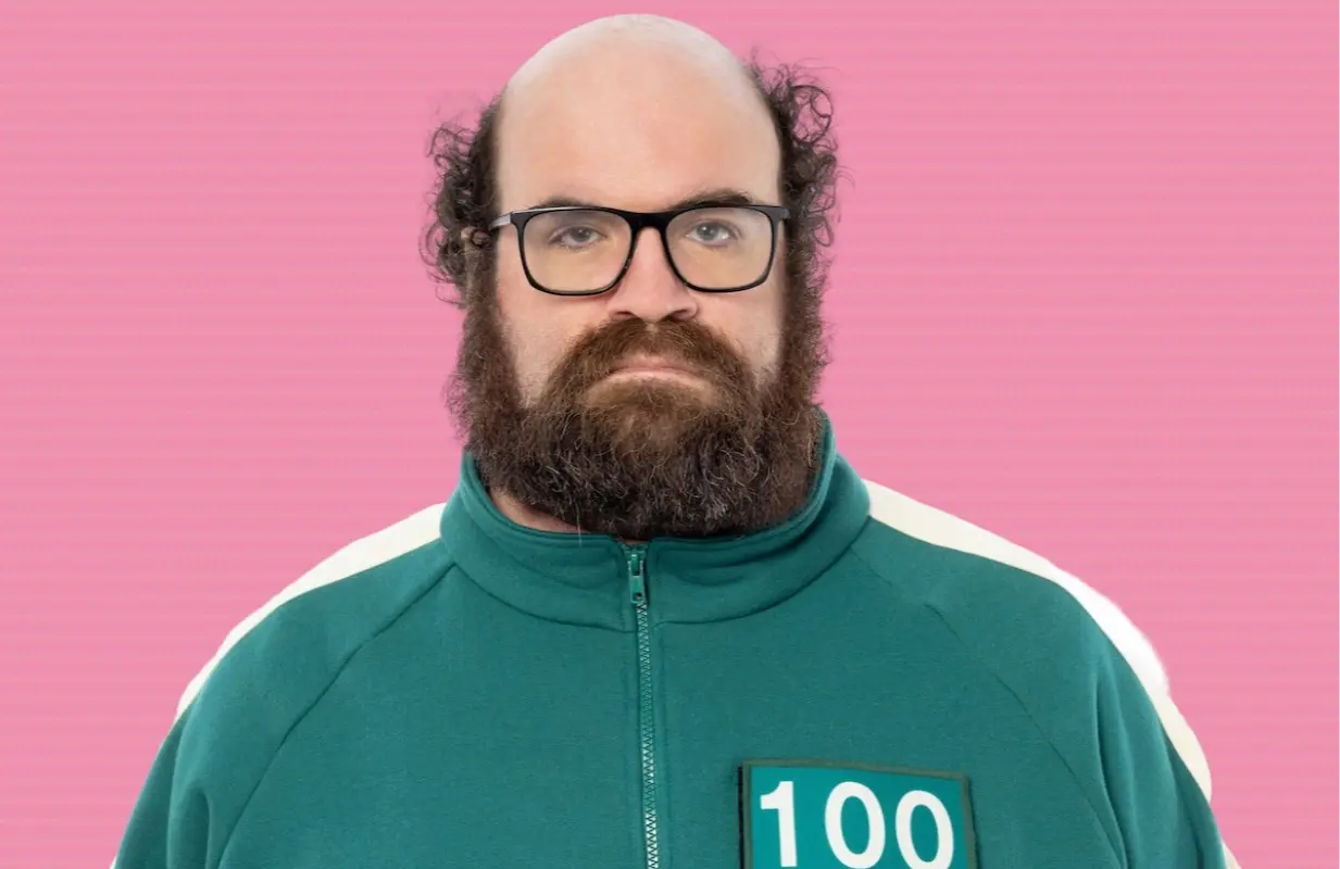 Player 100 from Squid Game: The Challenge Season 2 (Image via Tudum by Netflix)