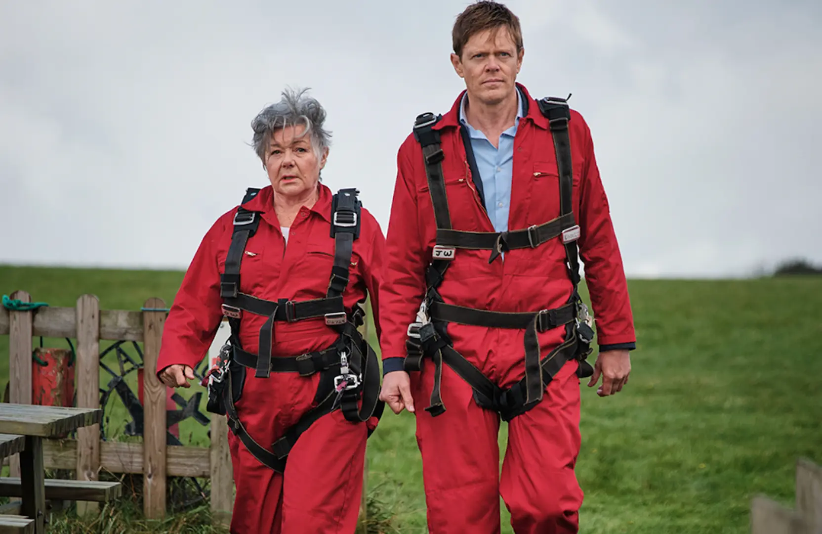 Anne Lloyd and Humphrey Goodman (Image via Instagram / beyondparadiseofficial)